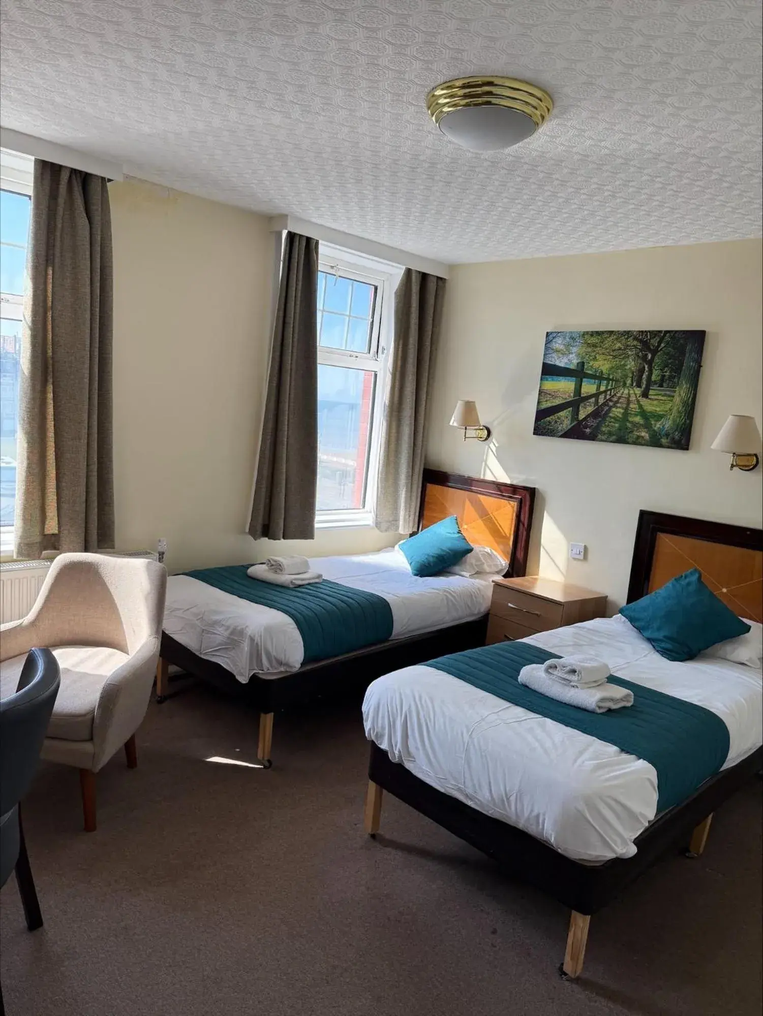 Twin Room in The Savoy Hotel Twin Room in The Savoy Hotel