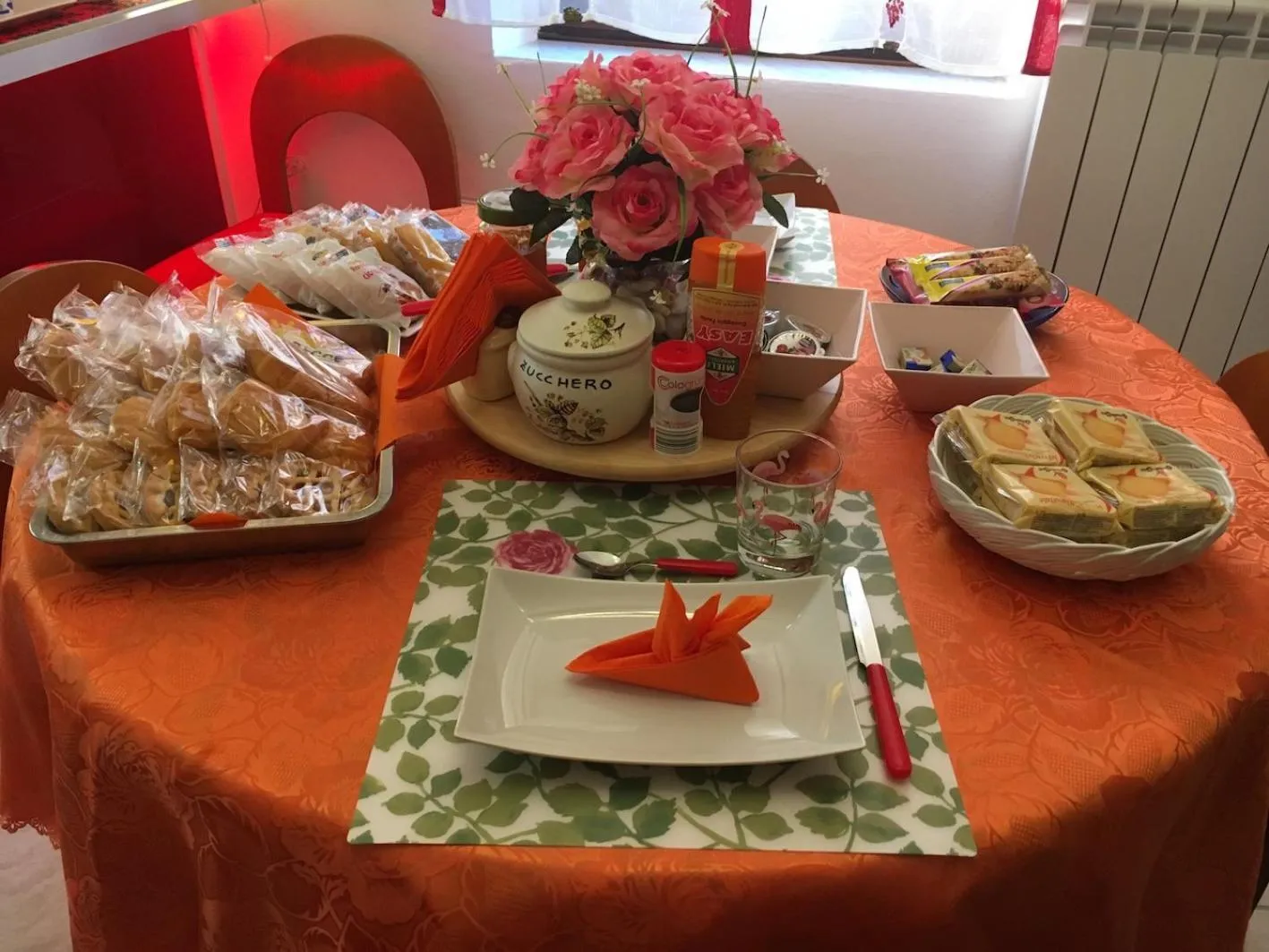 Breakfast in La Torre di Clo B&B