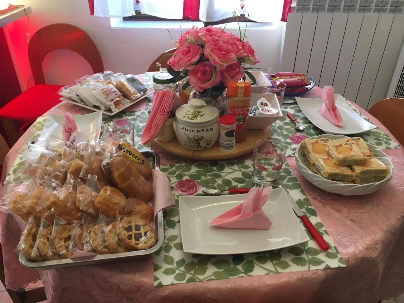 Breakfast in La Torre di Clo B&B