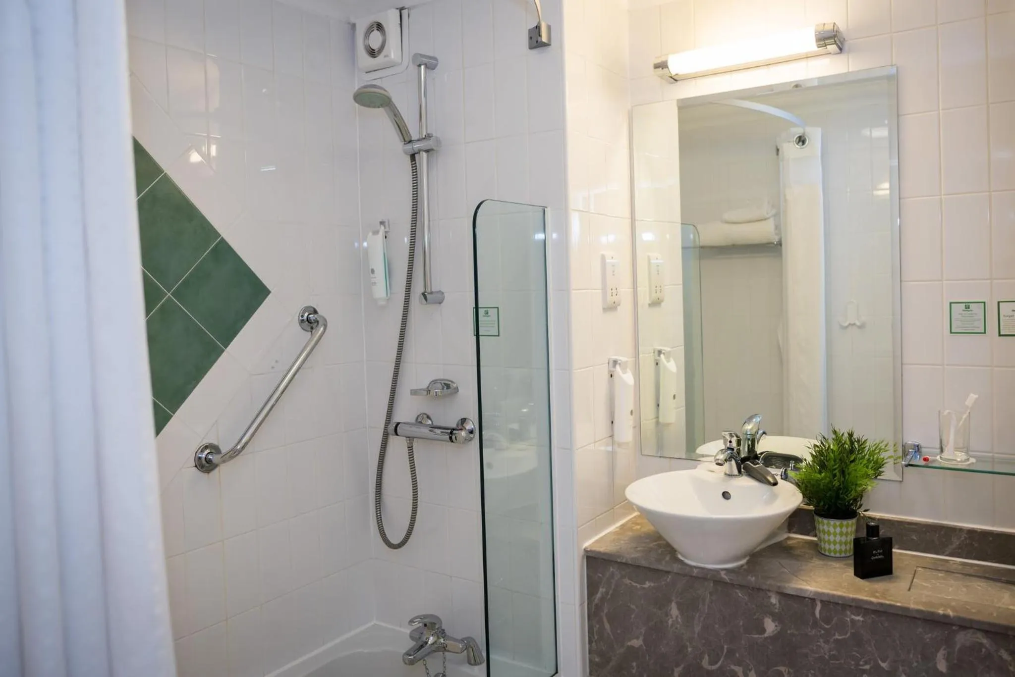 Bathroom in Holiday Inn Manchester West by IHG