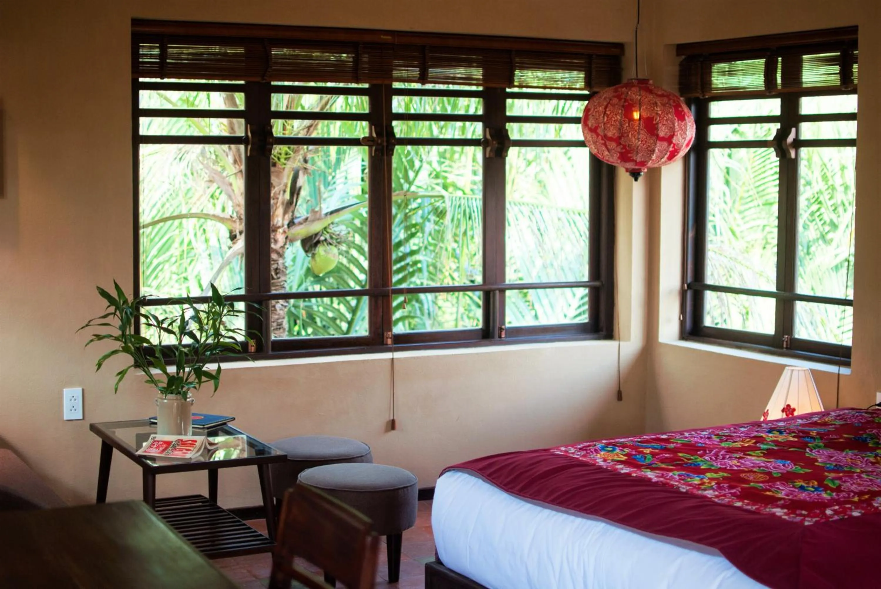 View (from property/room), Bed in An Villa boutique resort