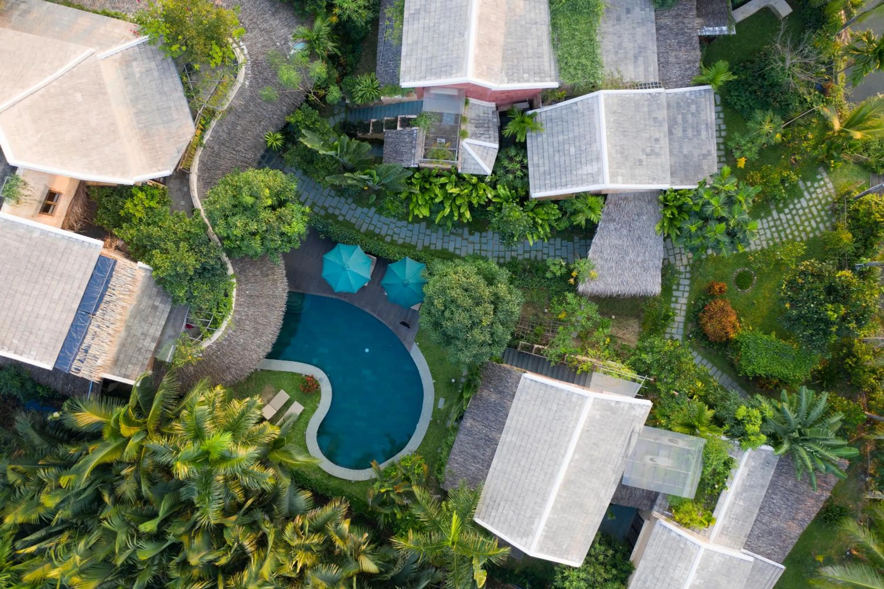 Property building in An Villa boutique resort