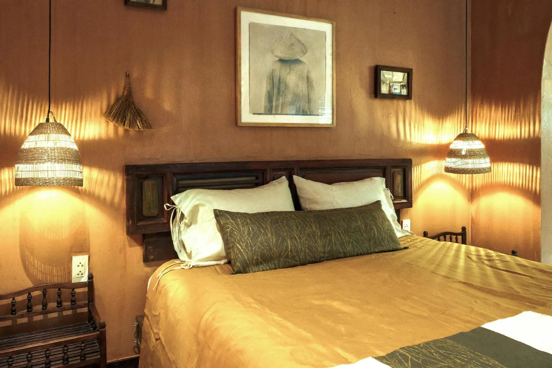 Bed in An Villa boutique resort