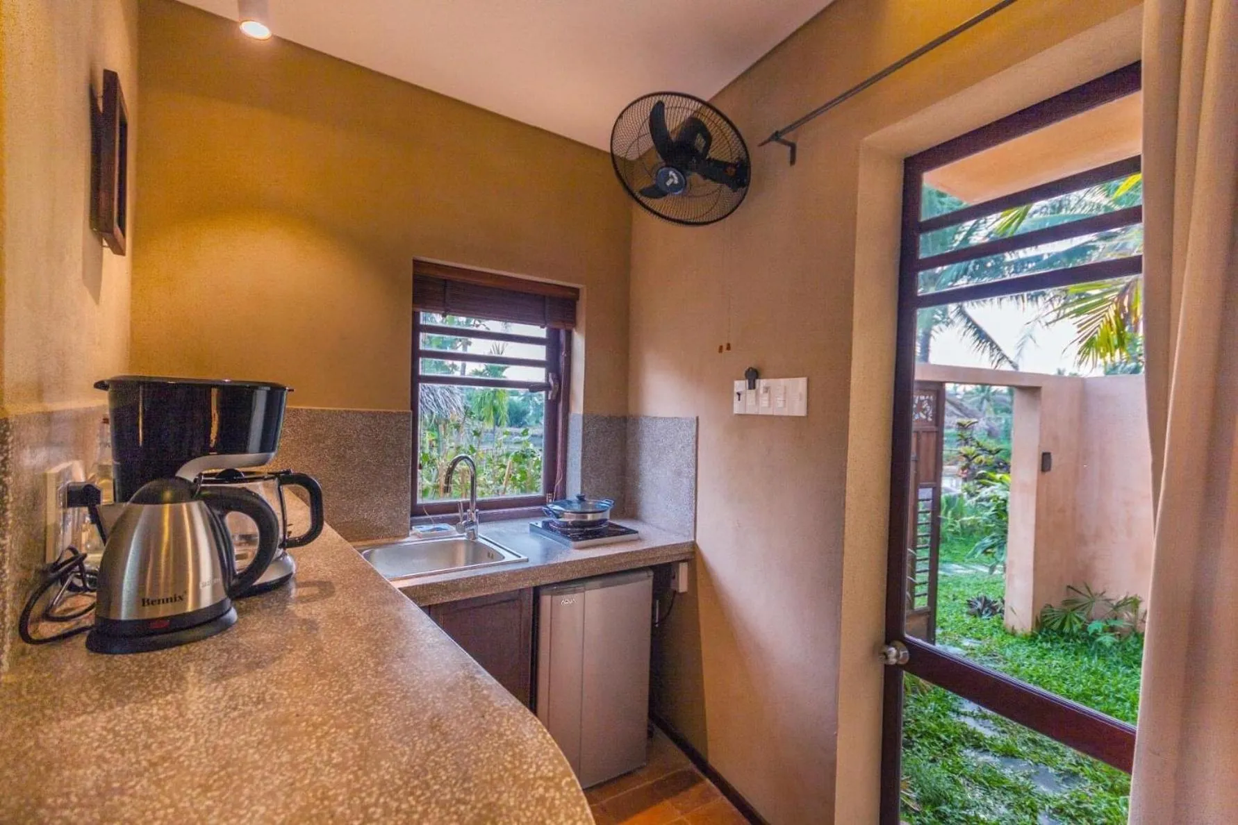 Garden in An Villa boutique resort