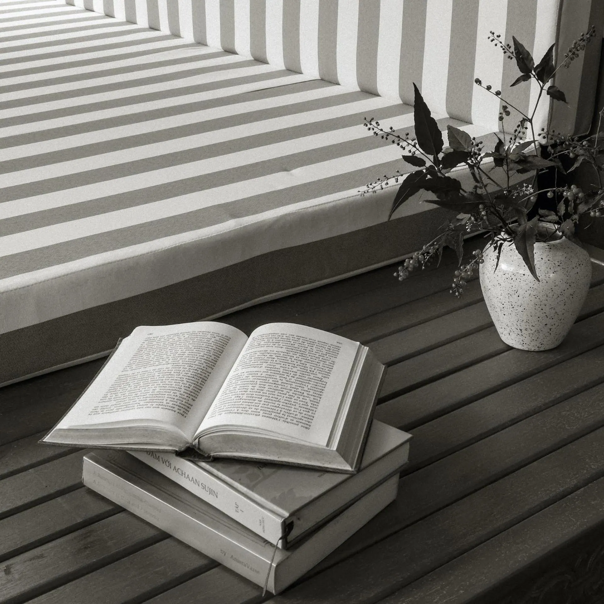 Patio in An Villa boutique resort