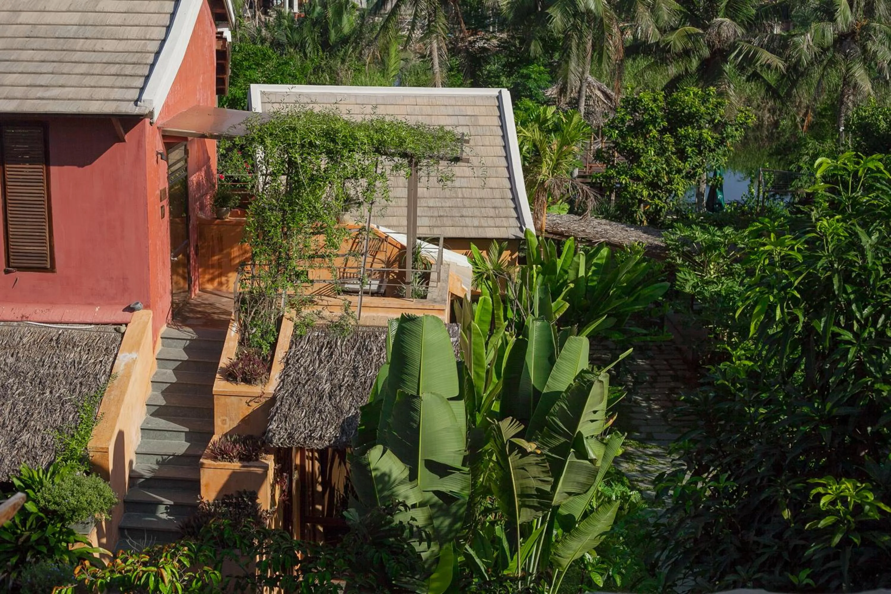 Bird's eye view in An Villa boutique resort