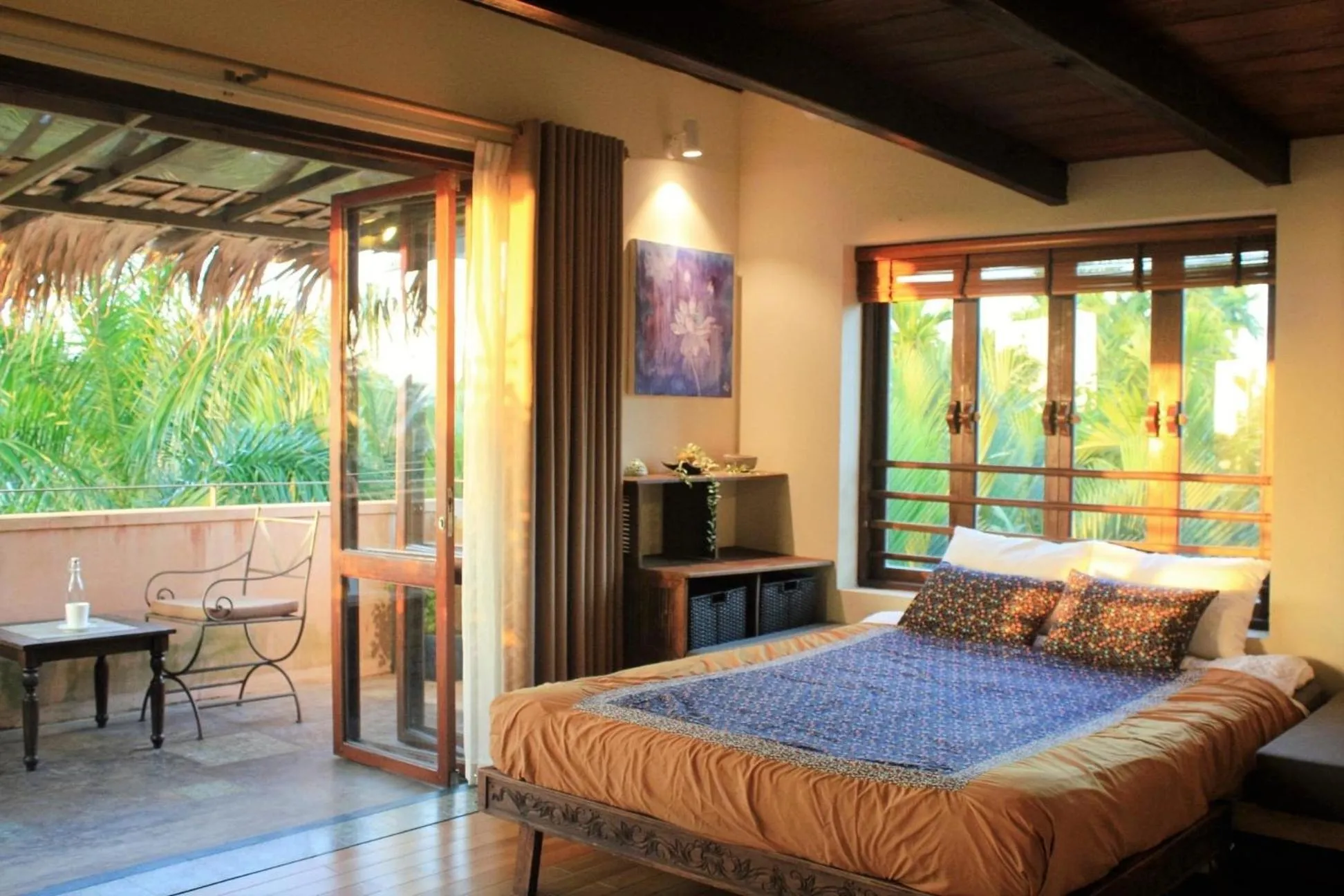 Bed in An Villa boutique resort