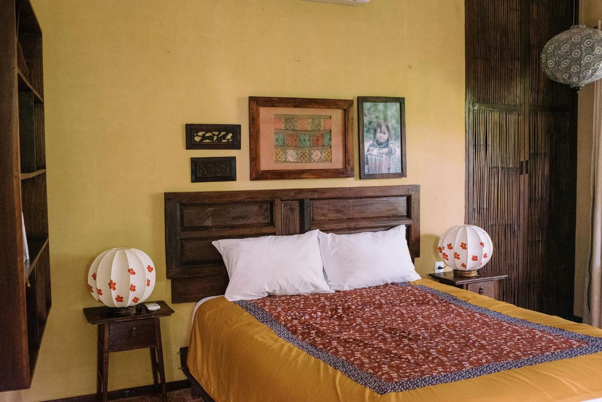 Bedroom, Bed in An Villa boutique resort