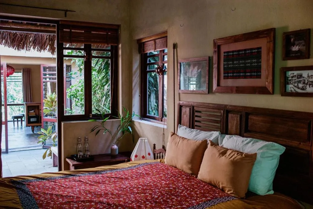 Bedroom, Bed in An Villa boutique resort