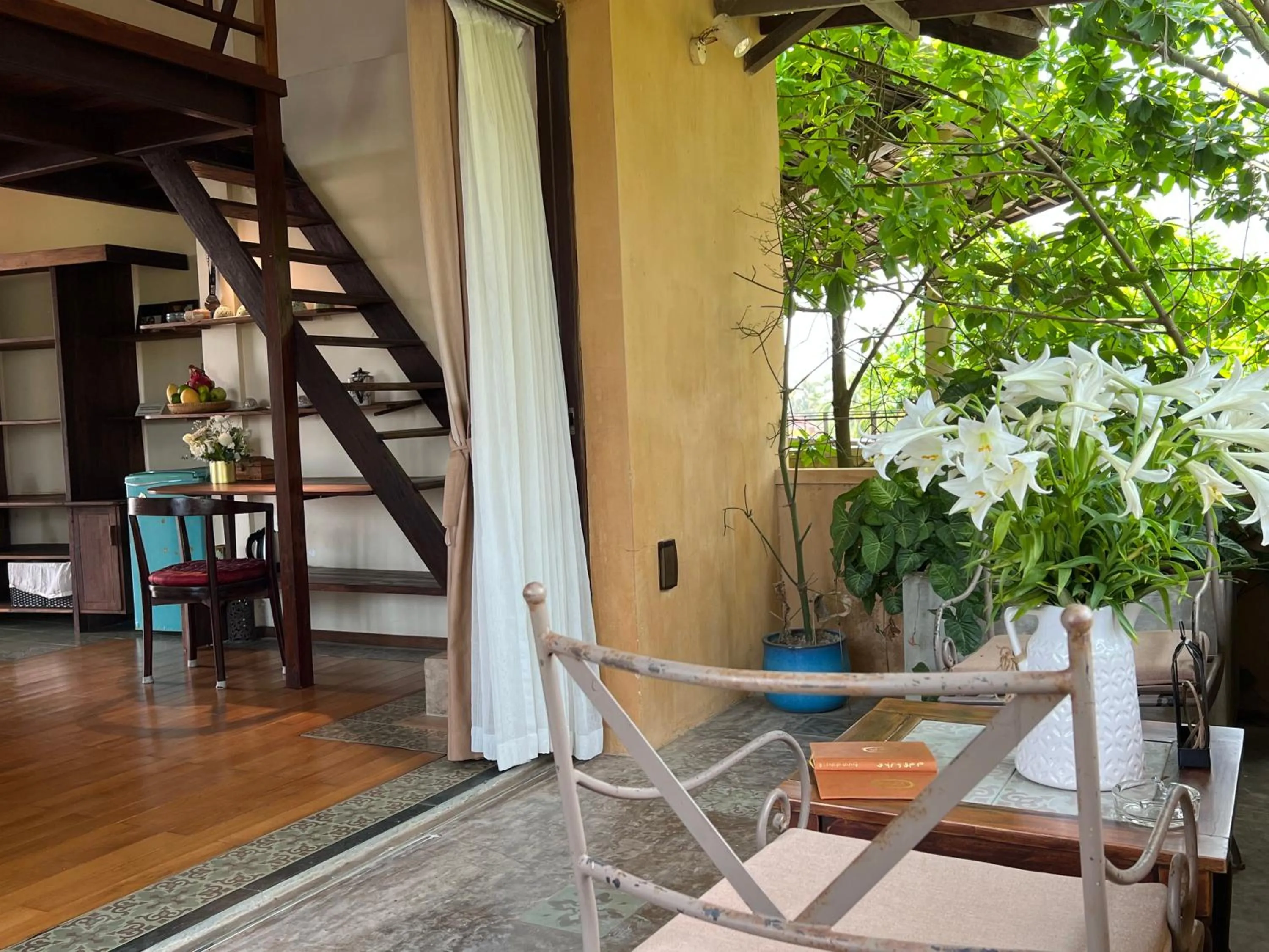 Patio in An Villa boutique resort