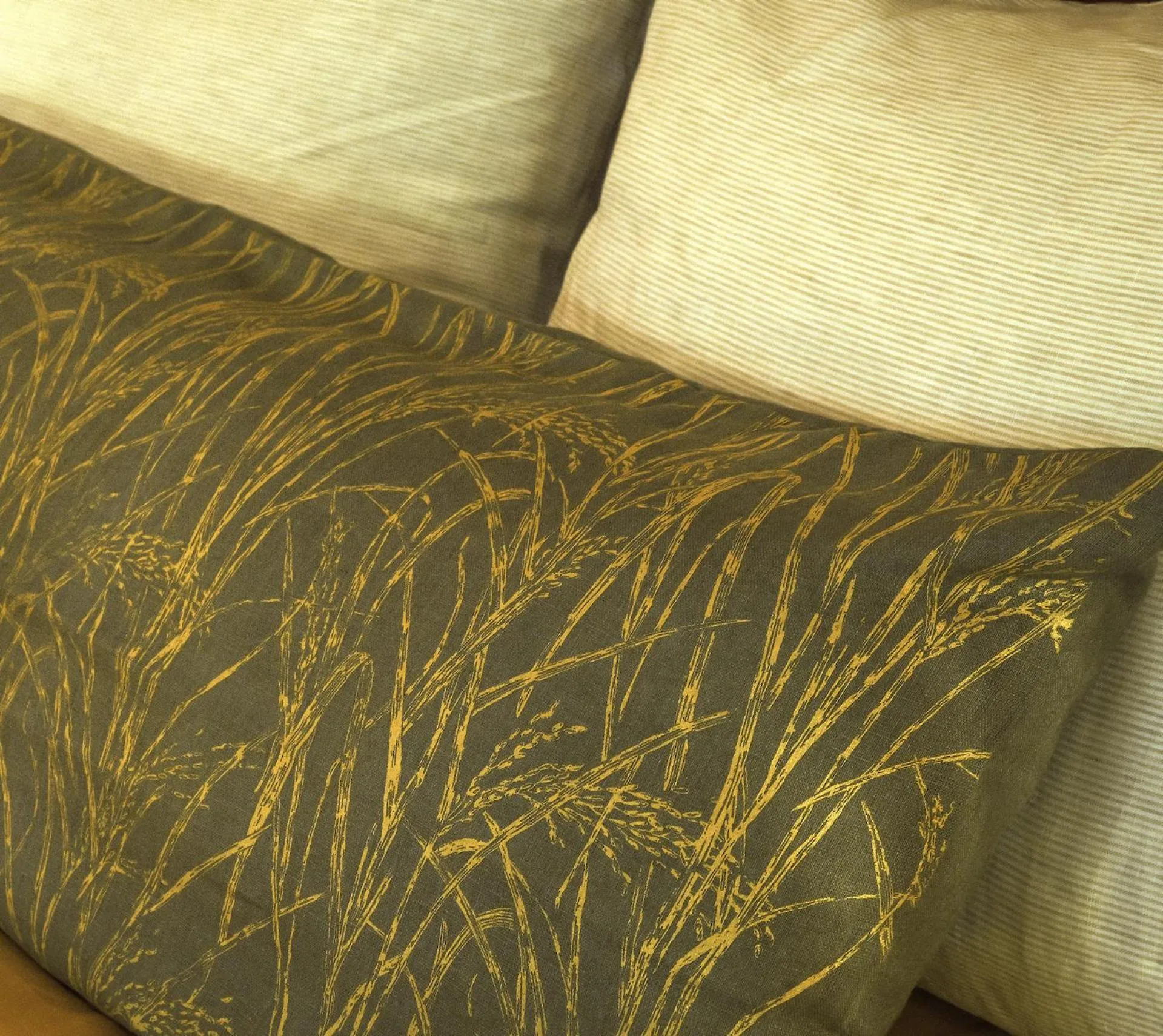 Decorative detail, Bed in An Villa boutique resort