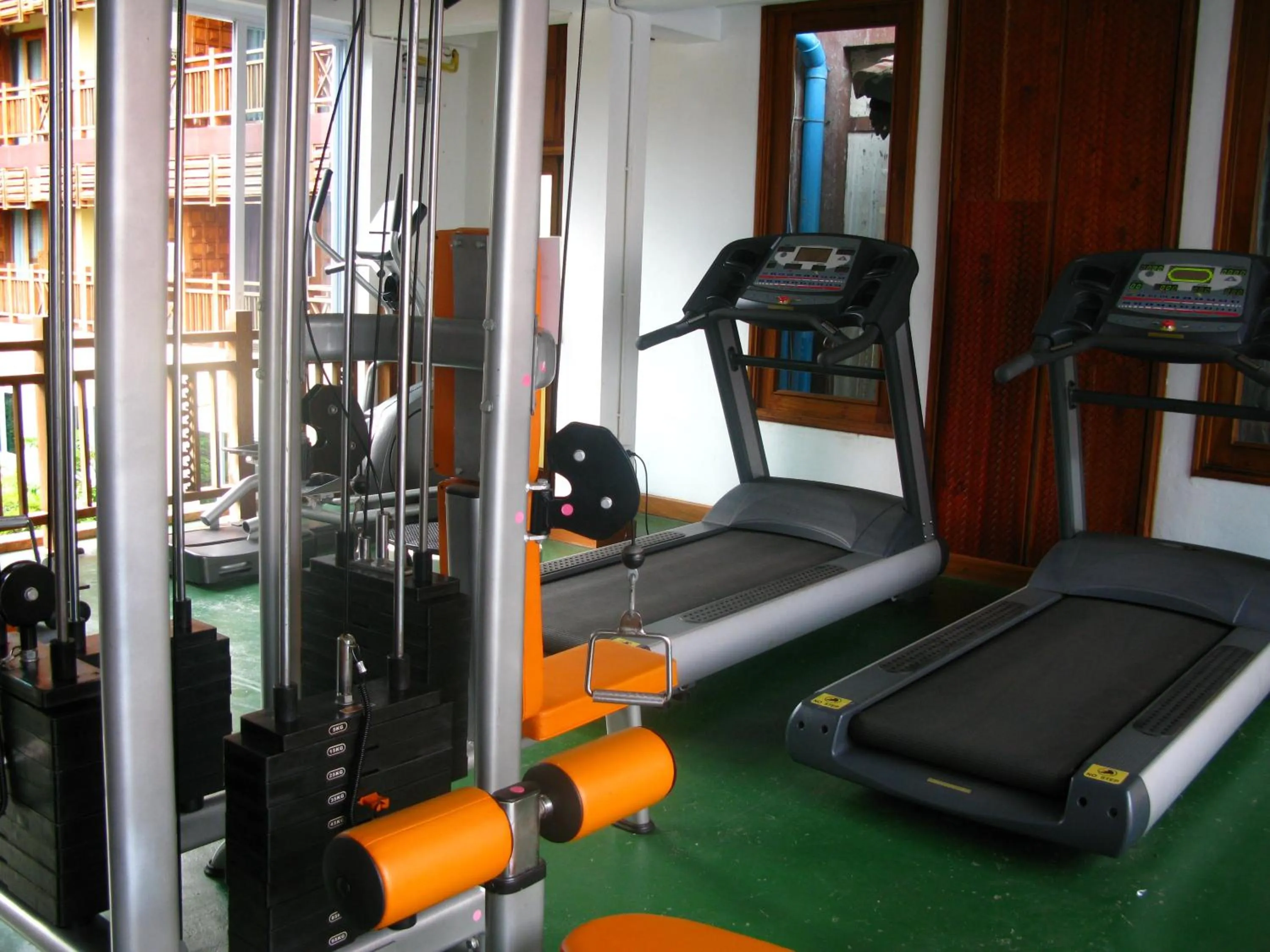 Fitness centre/facilities in Chanthapanya Hotel