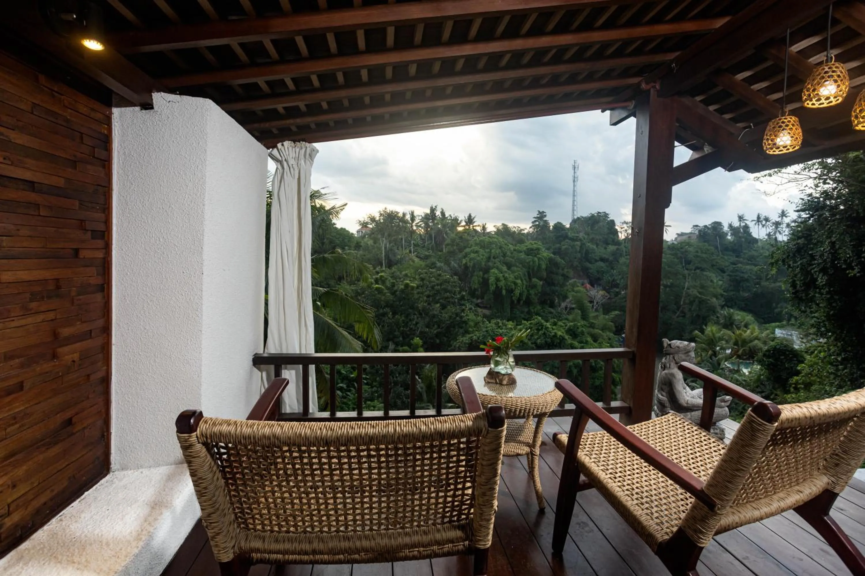 Balcony/Terrace in Villa Beji Mawang Ubud by GenuineHost