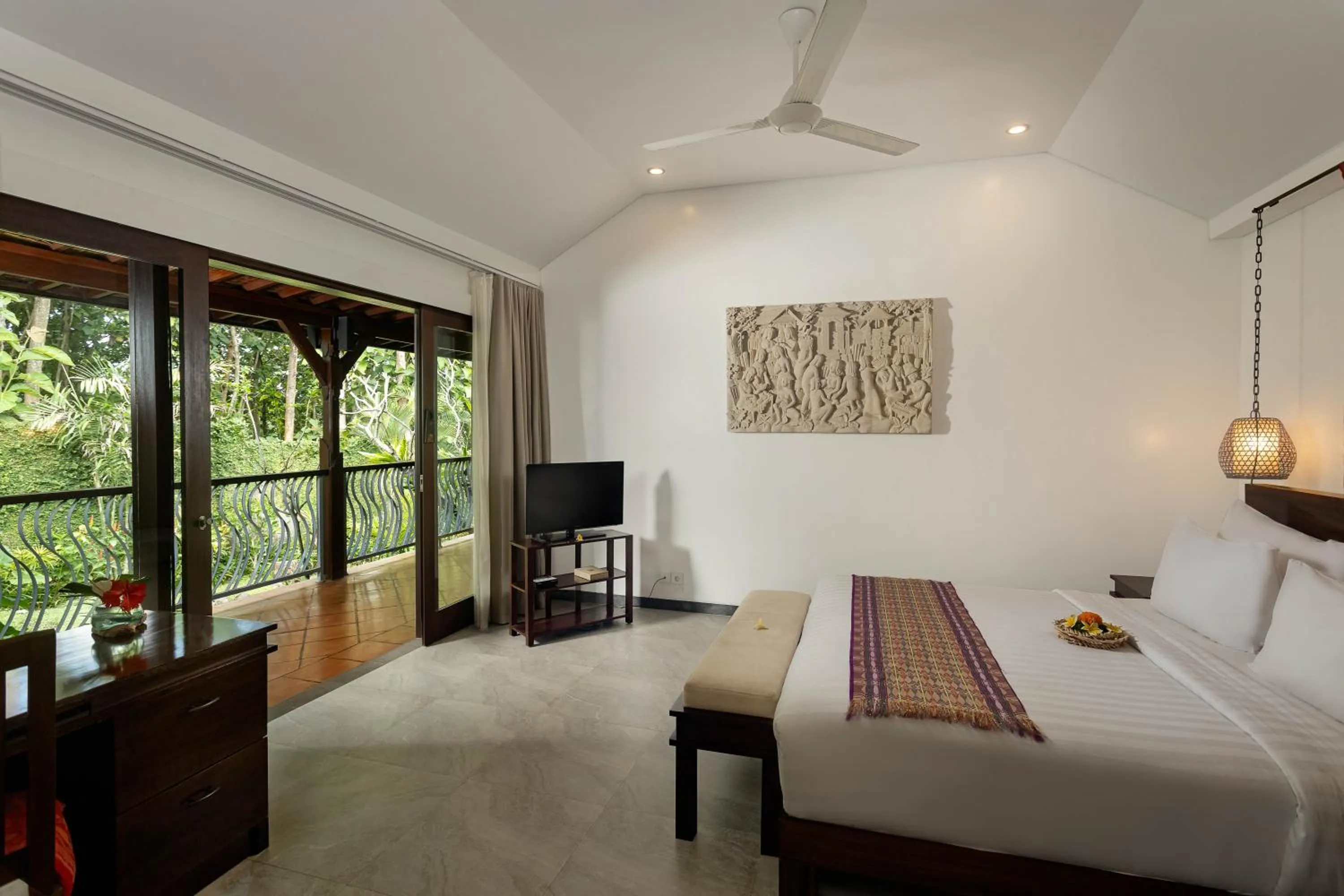 Bed in Villa Beji Mawang Ubud by GenuineHost