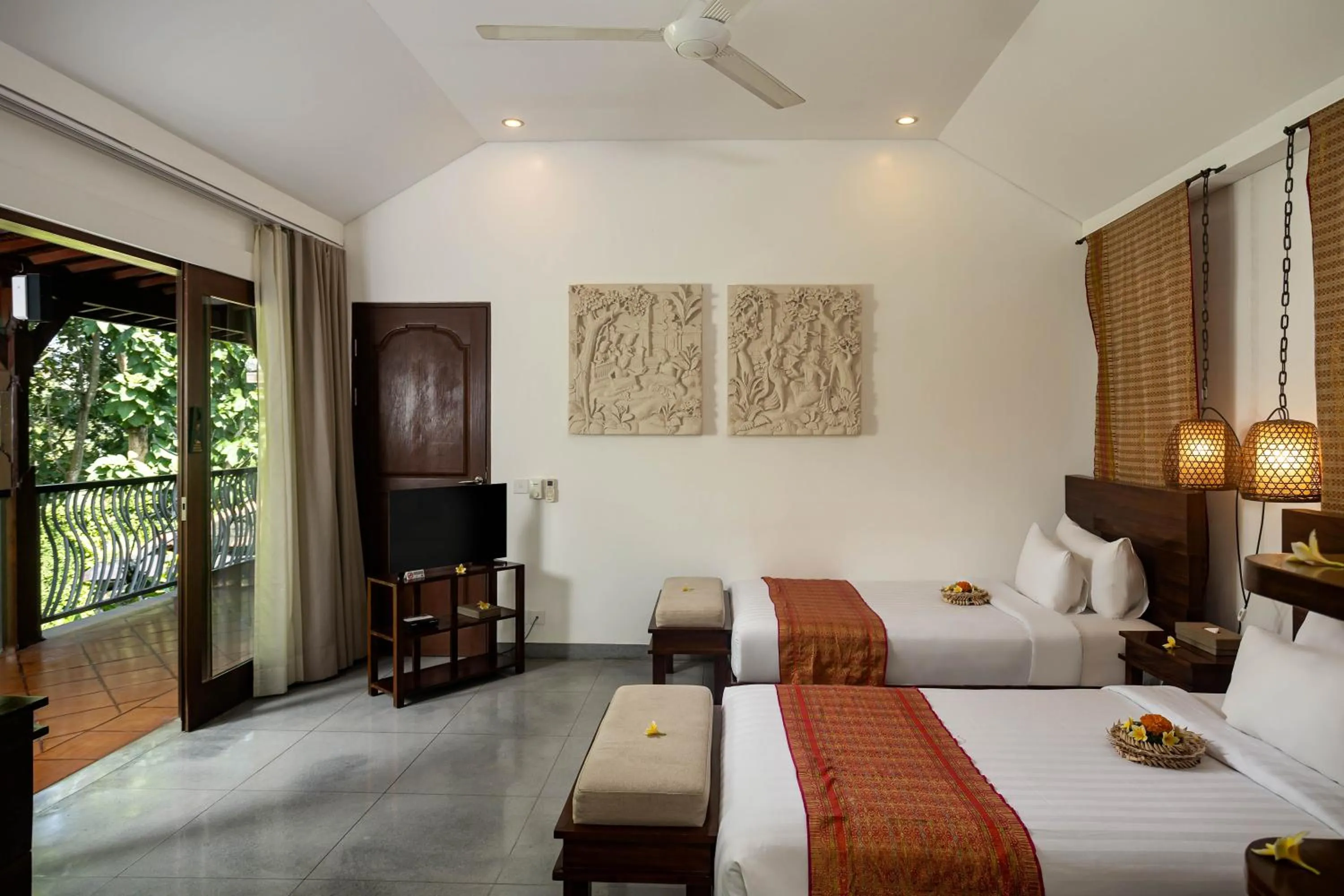 Bed in Villa Beji Mawang Ubud by GenuineHost