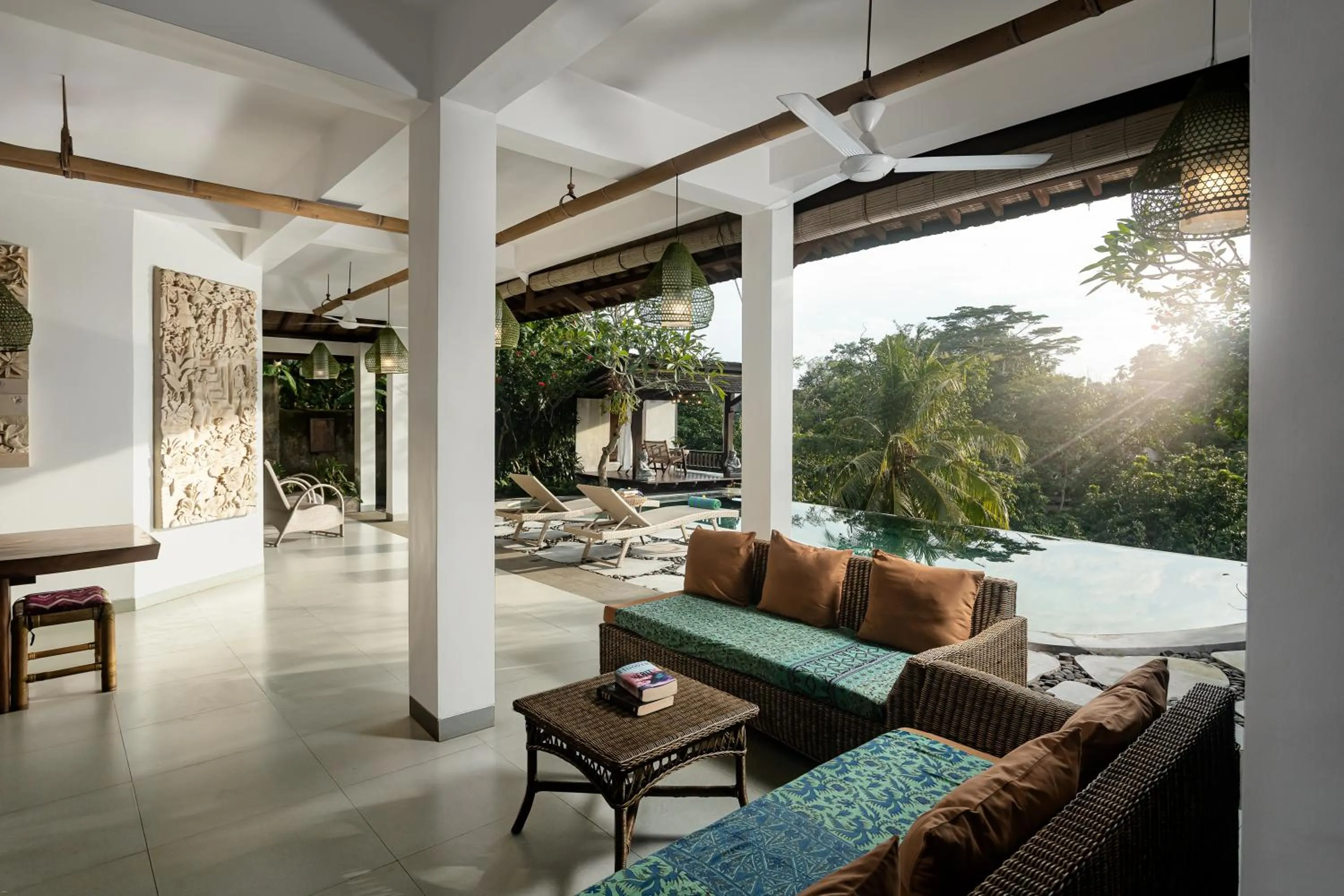 Swimming pool in Villa Beji Mawang Ubud by GenuineHost