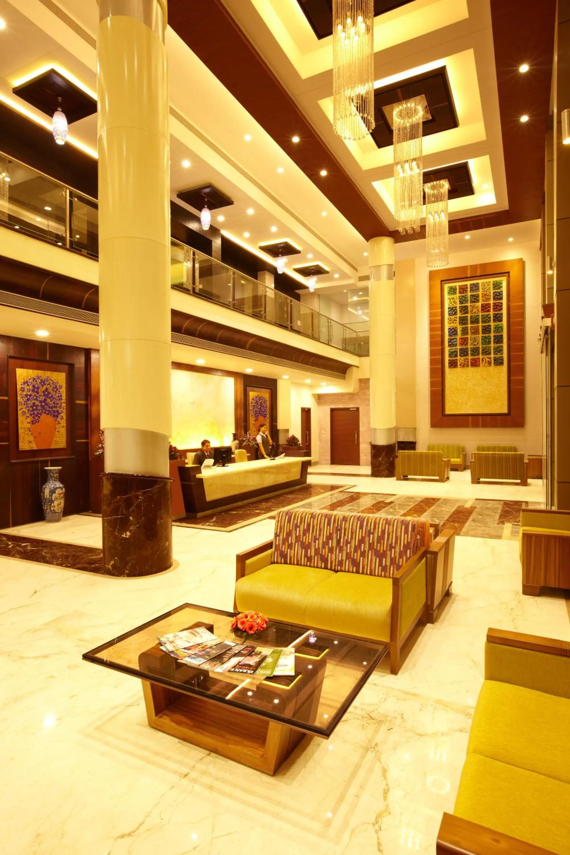 Lobby or reception in Club Emerald