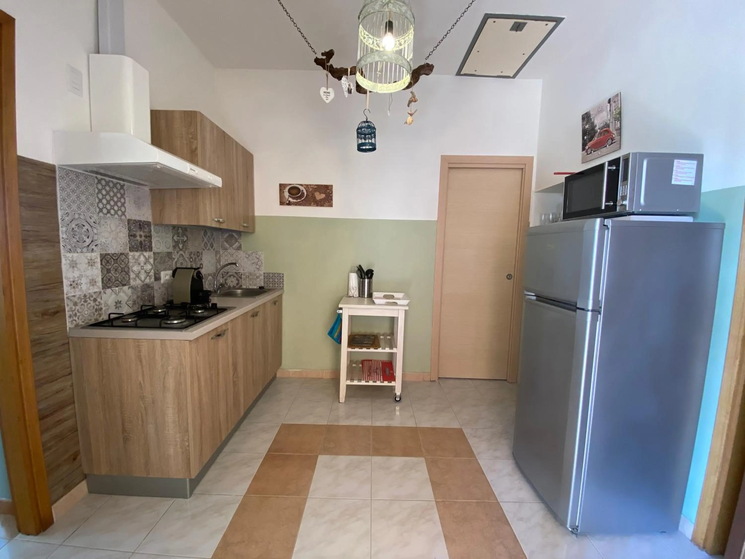 Kitchen or kitchenette in Casa Cologna Appartementen