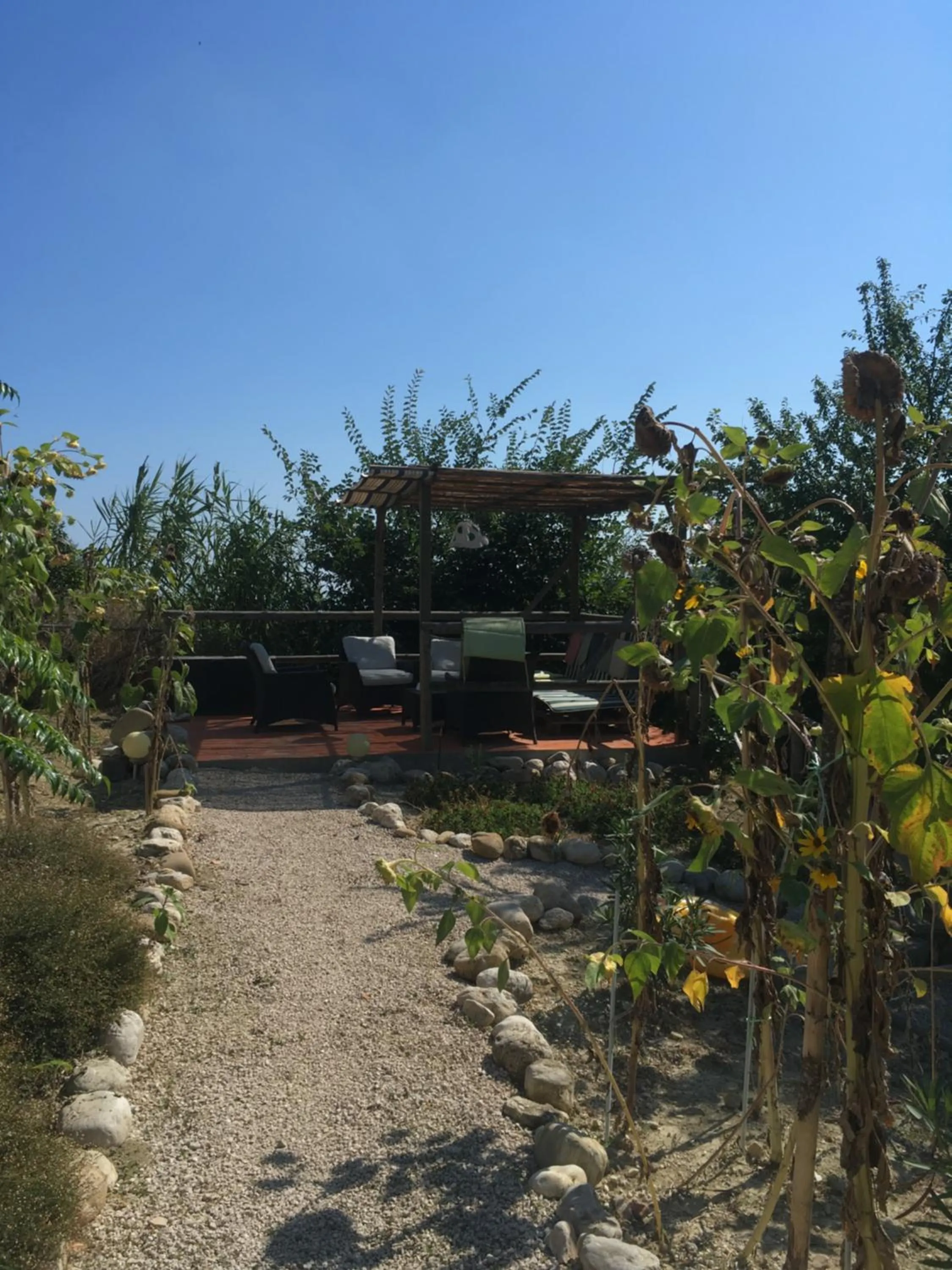 Garden in Casa Cologna Appartementen