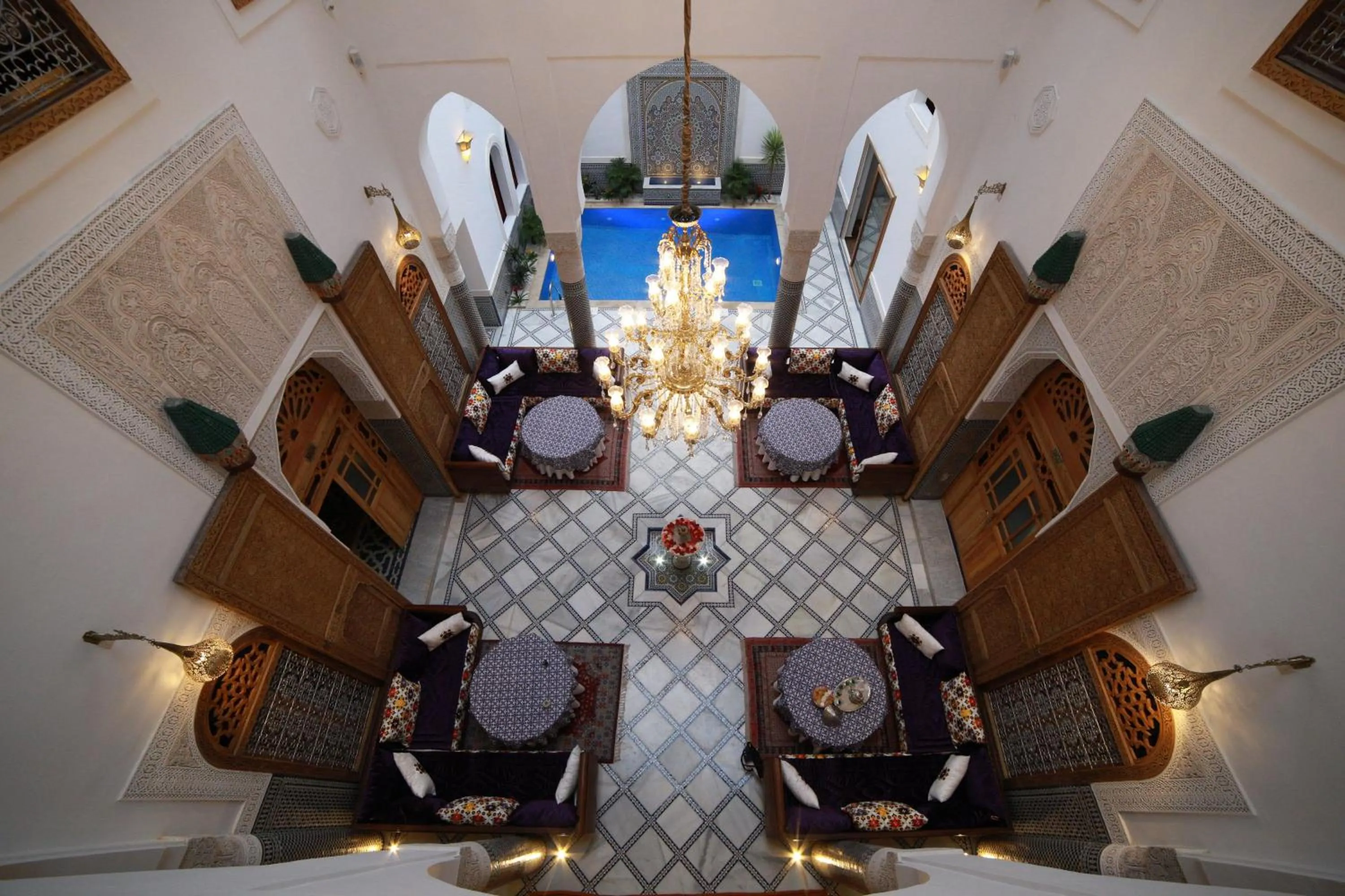 Lobby or reception in Riad Marjana suites & Spa