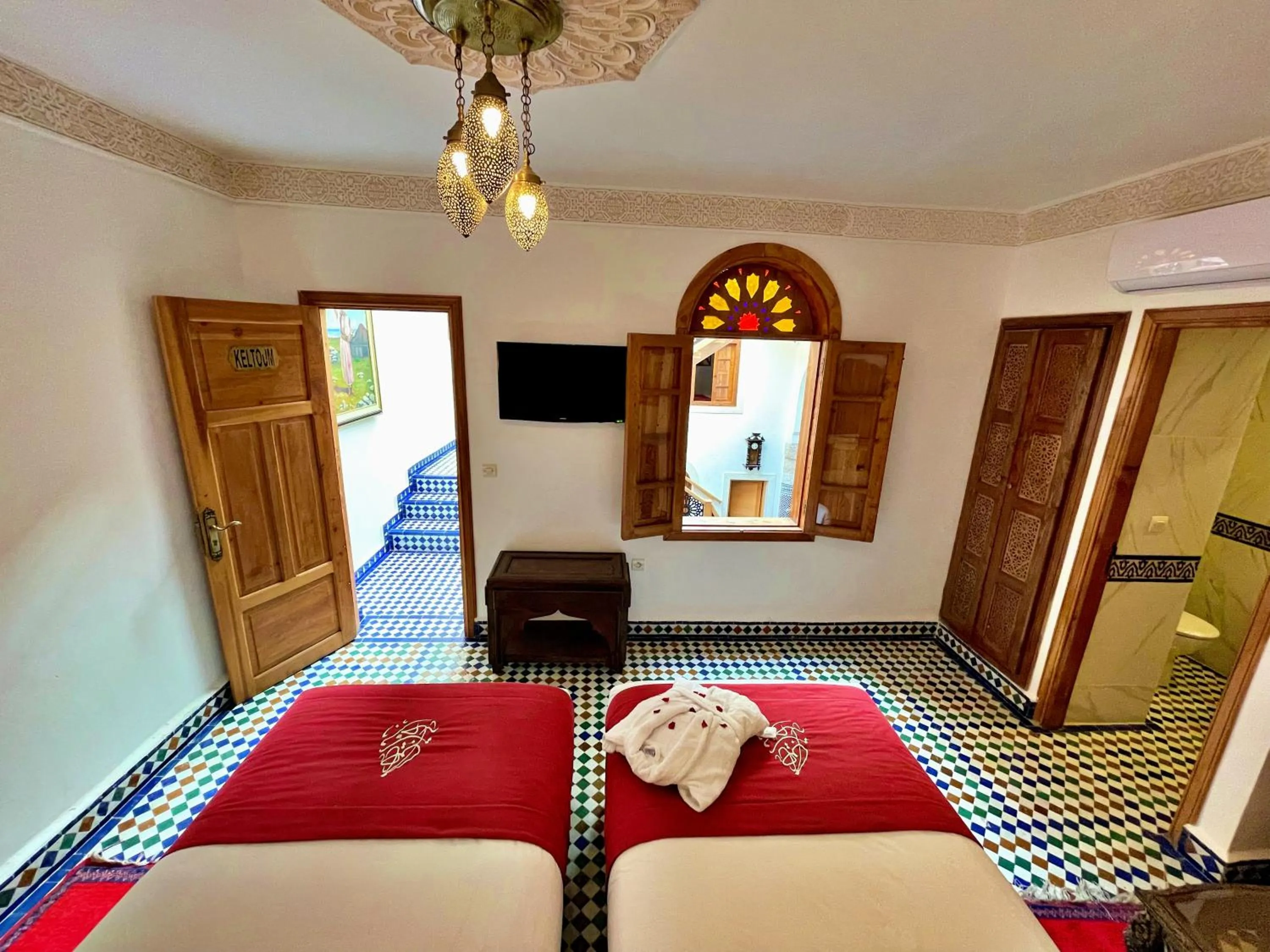 Bed in Riad Marjana suites & Spa