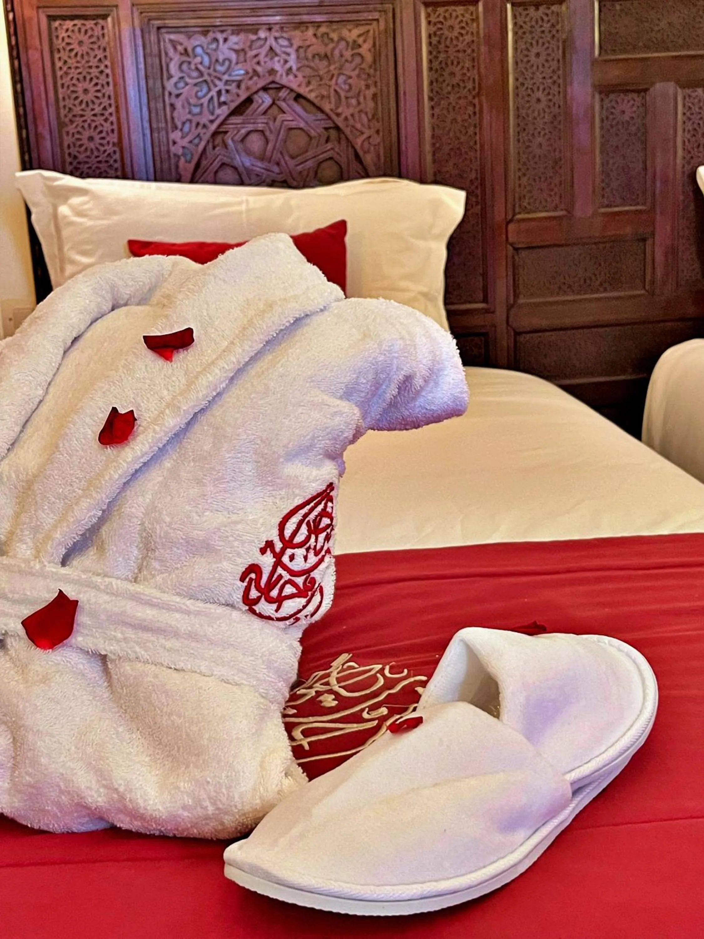 Bed in Riad Marjana suites & Spa