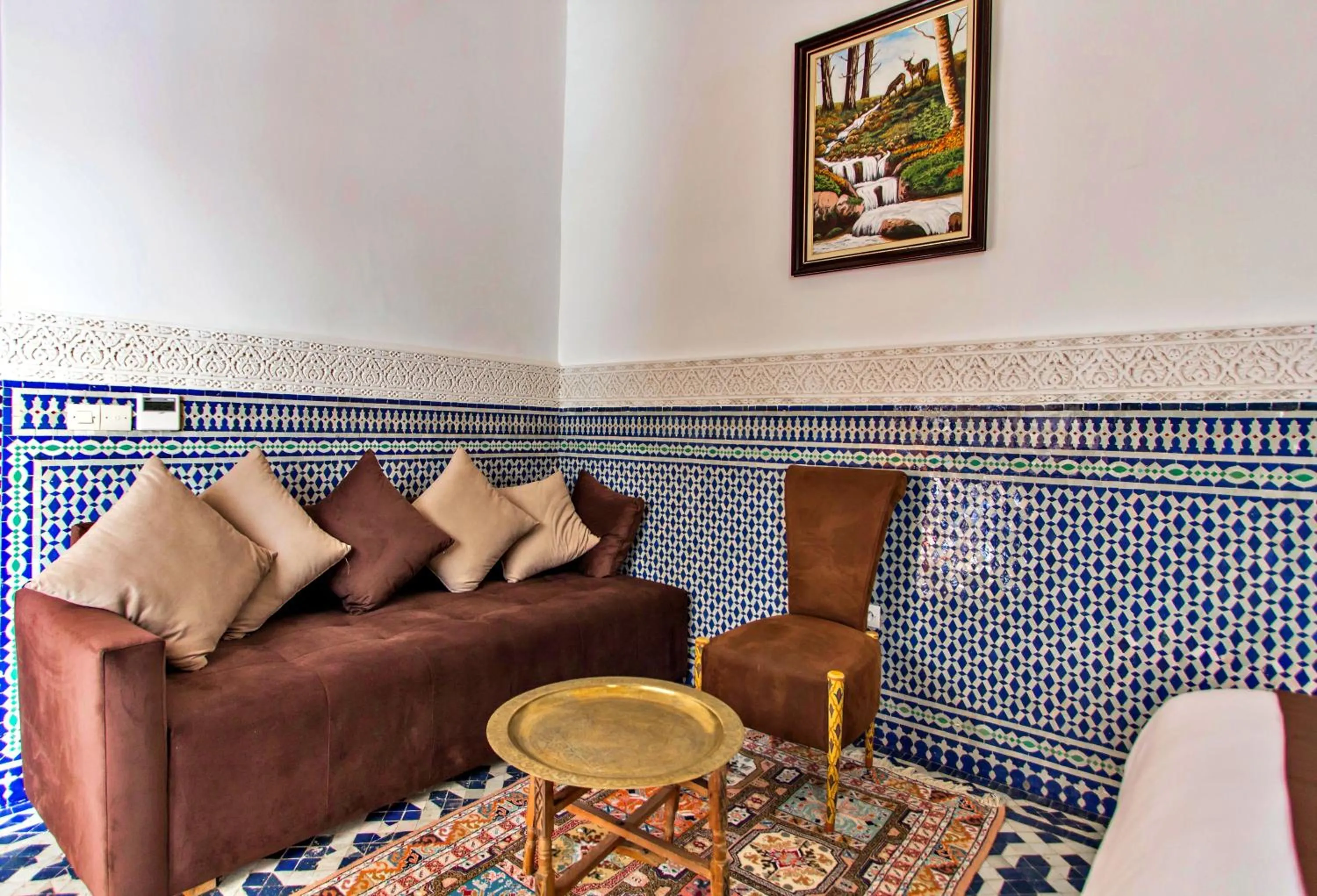 Living room in Riad Marjana suites & Spa