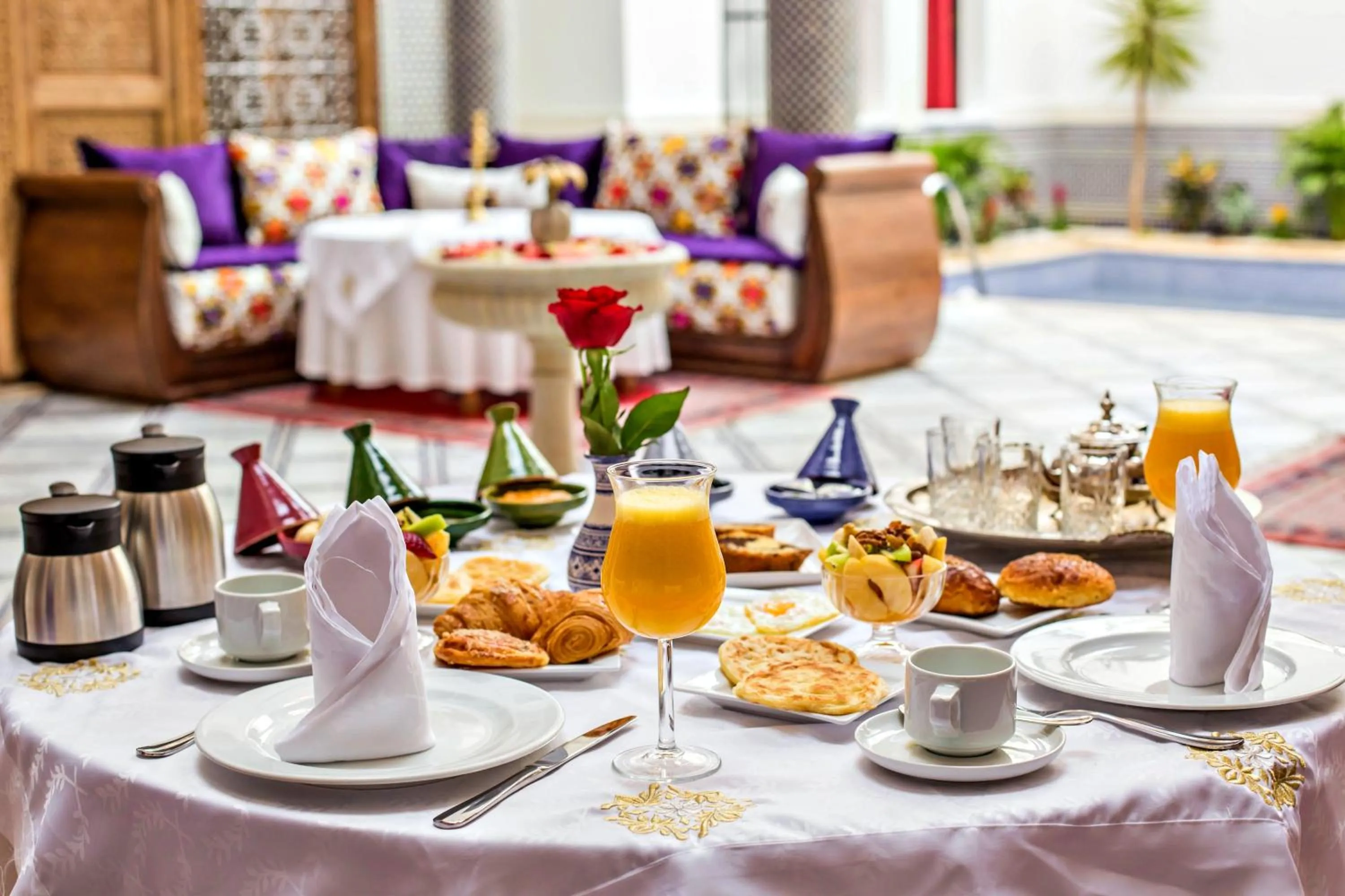 Breakfast in Riad Marjana suites & Spa