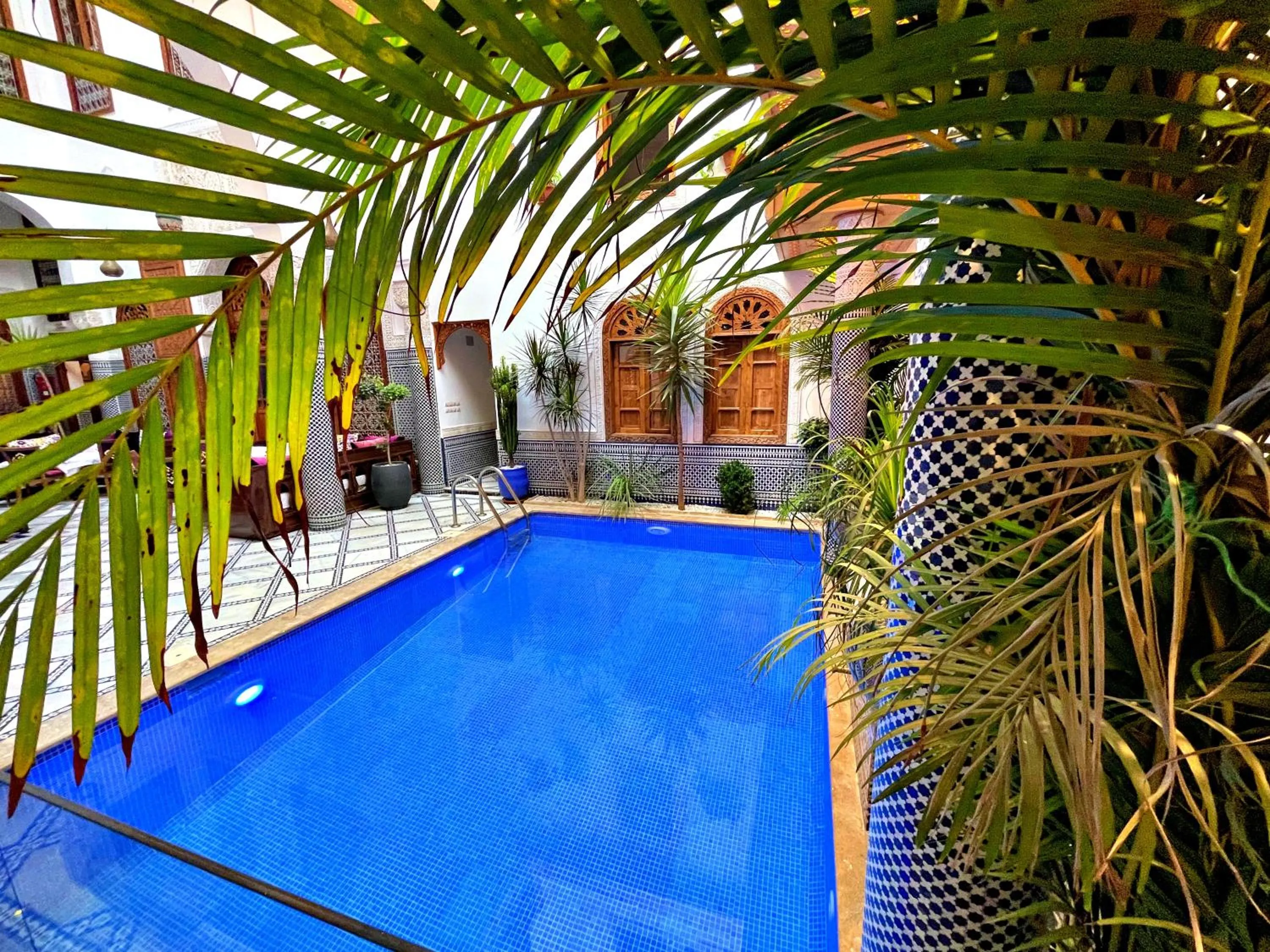 Swimming pool in Riad Marjana suites & Spa