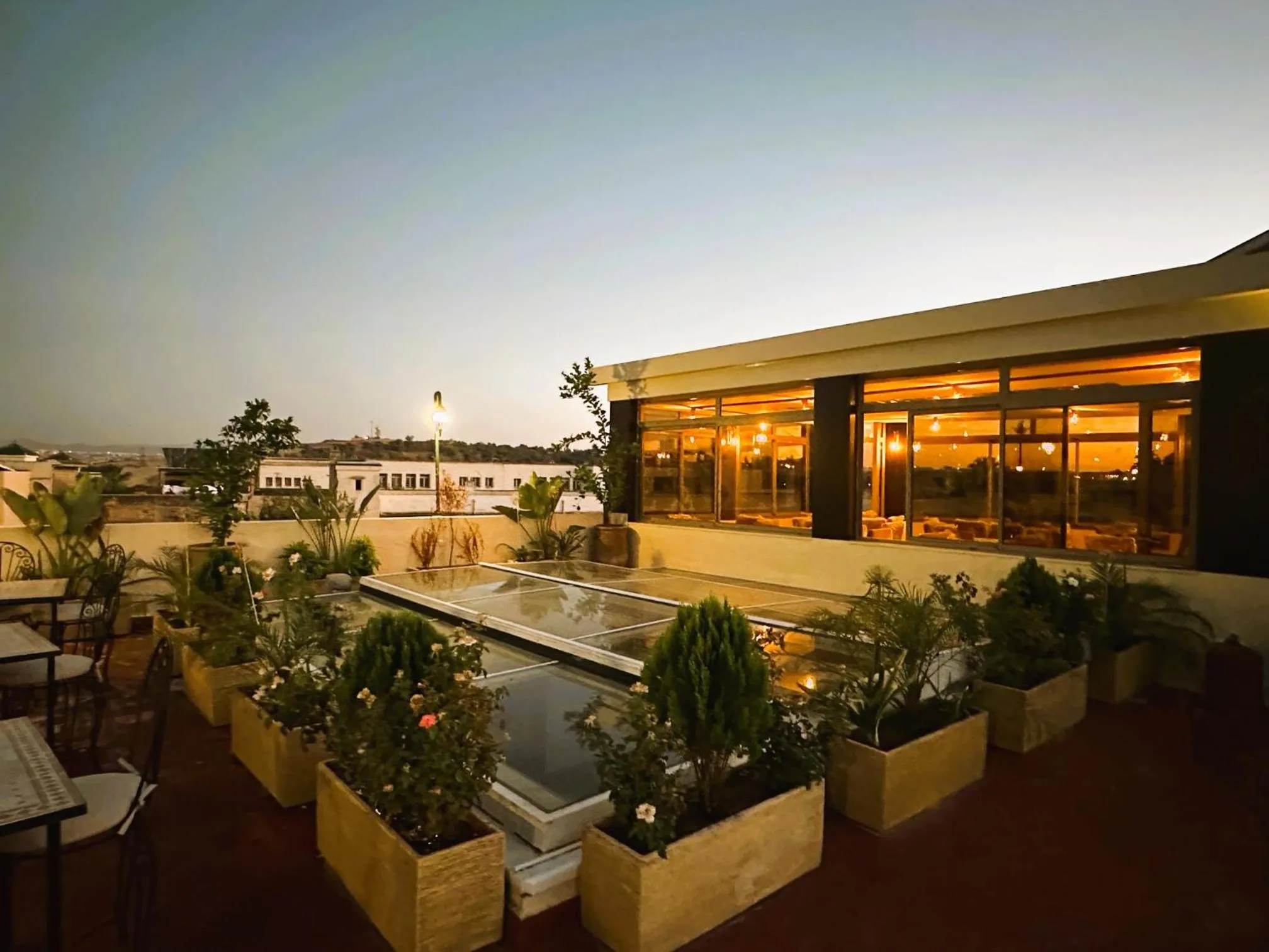 Patio in Riad Marjana suites & Spa