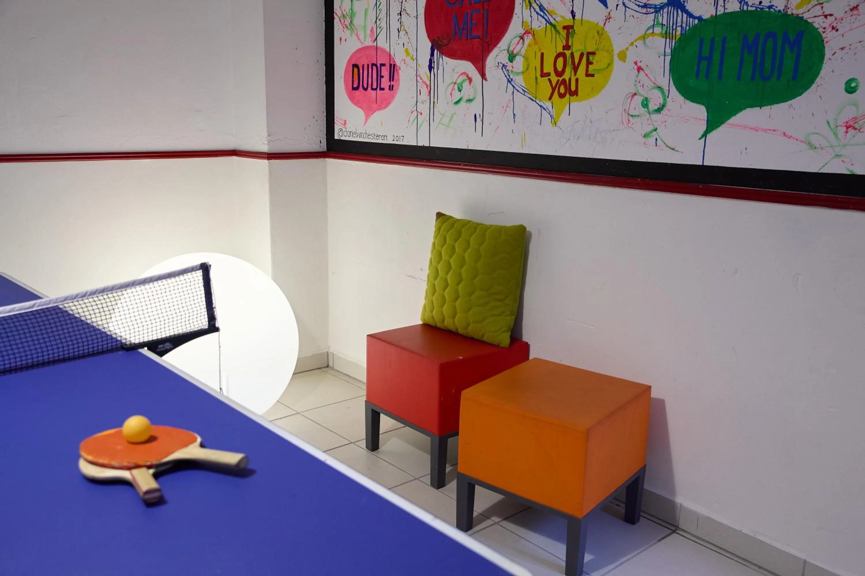 Communal lounge/ TV room in Annex Copenhagen