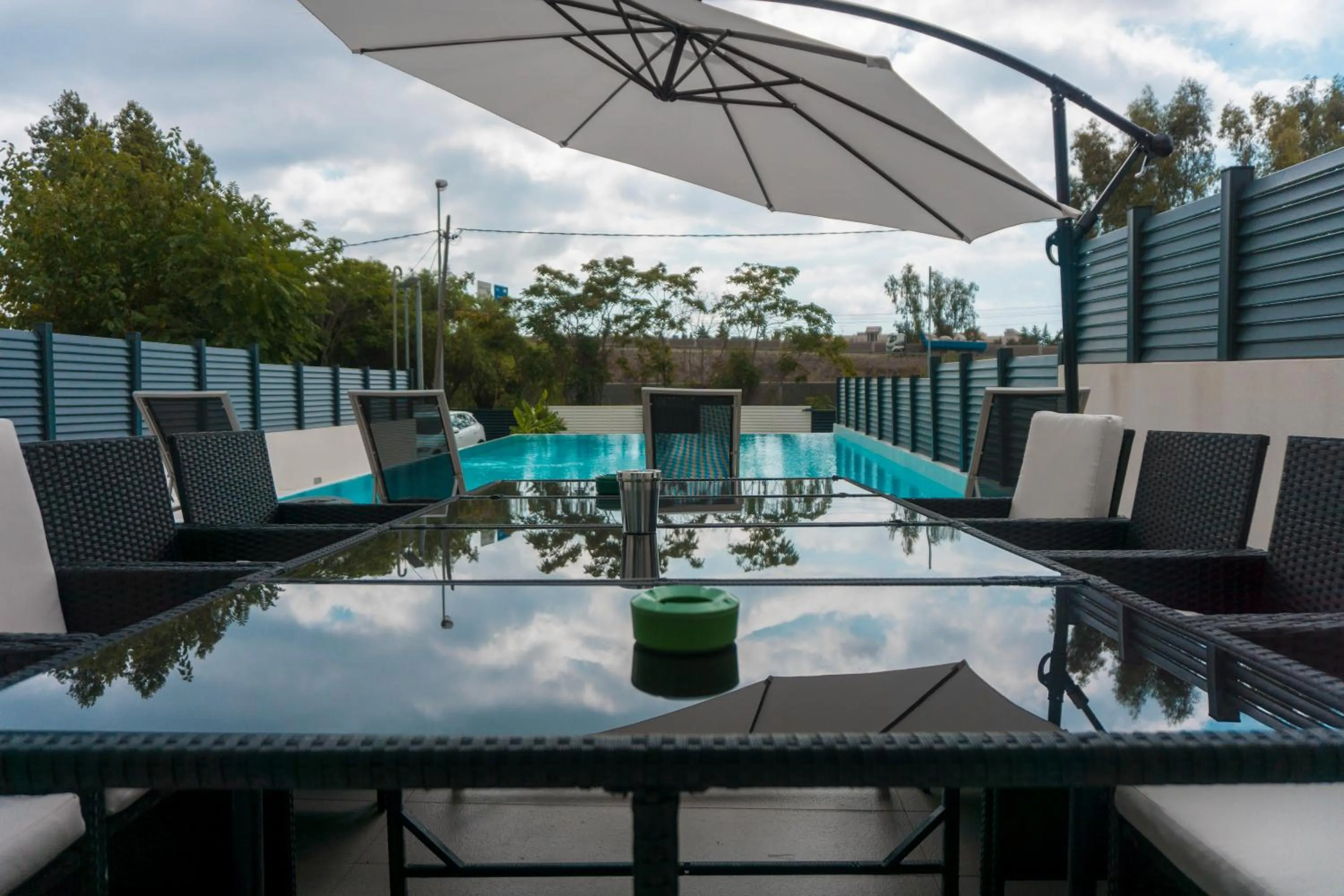 Swimming pool in Luxurious Villa Marly I to two minutes the beach