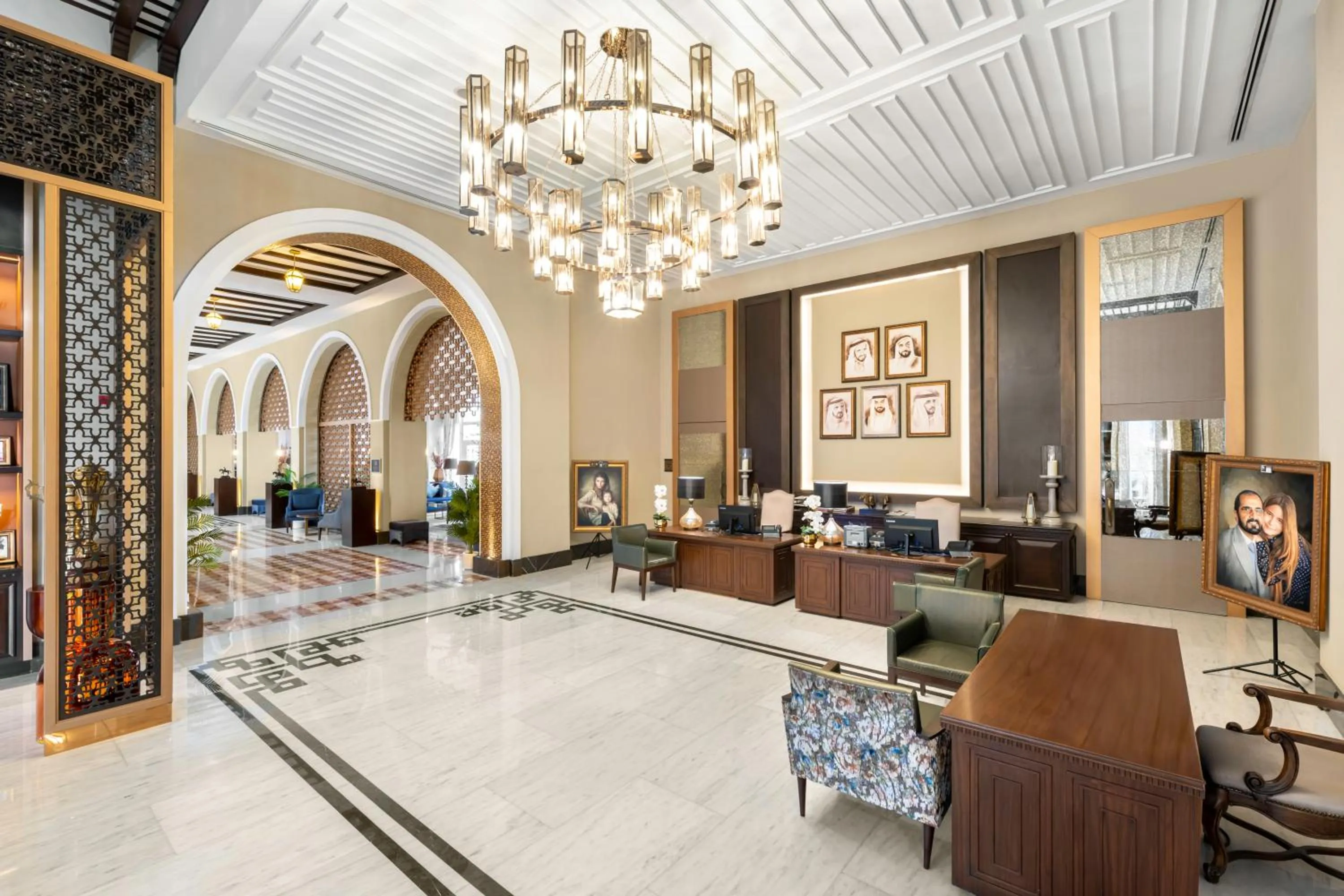 Lobby or reception in Al Habtoor Polo Resort