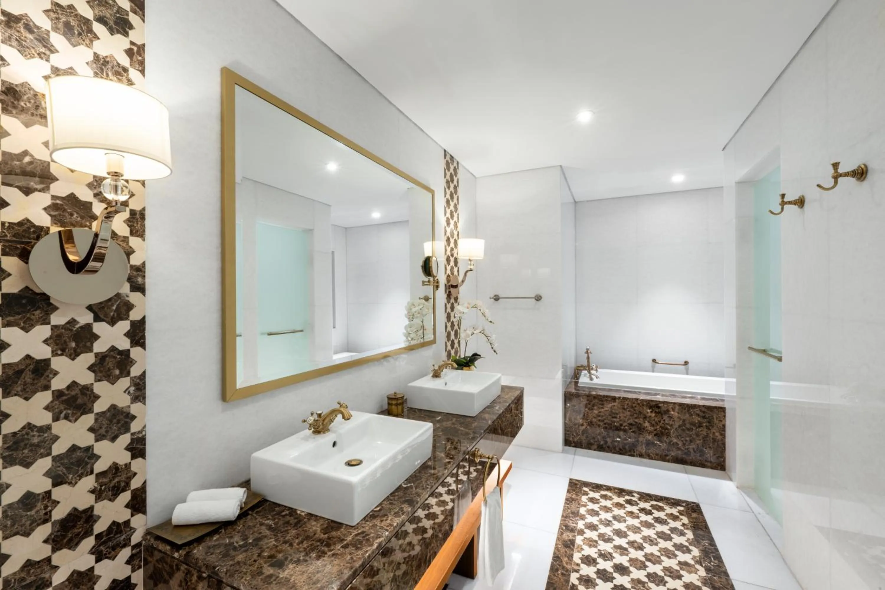 Bathroom in Al Habtoor Polo Resort