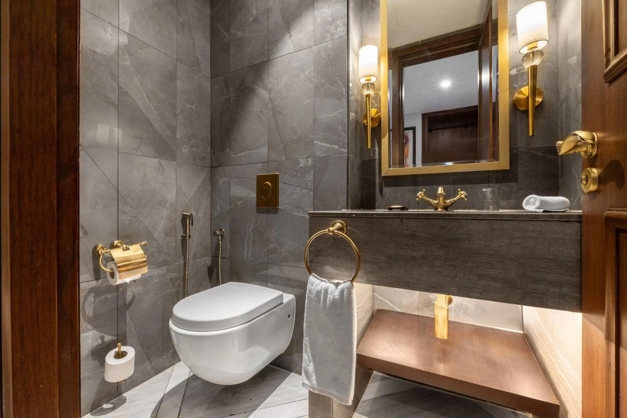 Bathroom in Al Habtoor Polo Resort