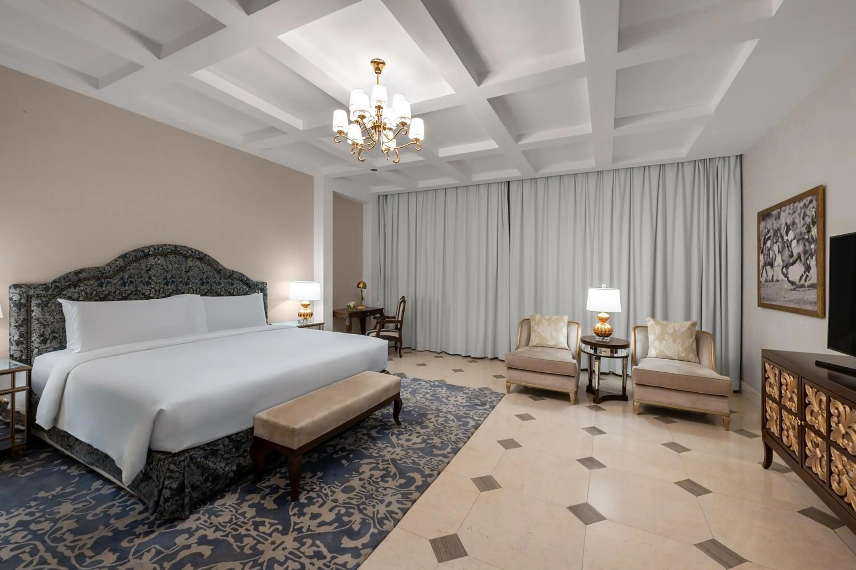 Bedroom, Bed in Al Habtoor Polo Resort