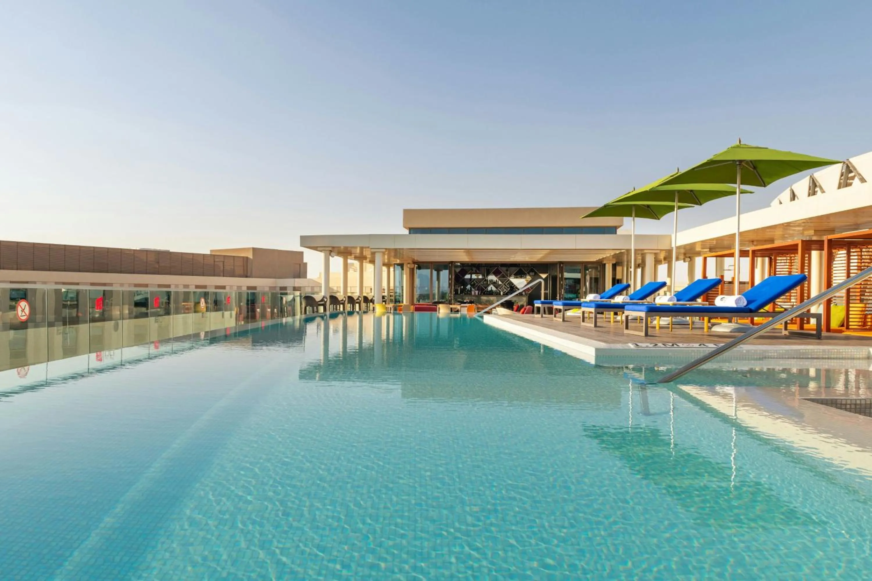 Swimming pool in Aloft Al Ain