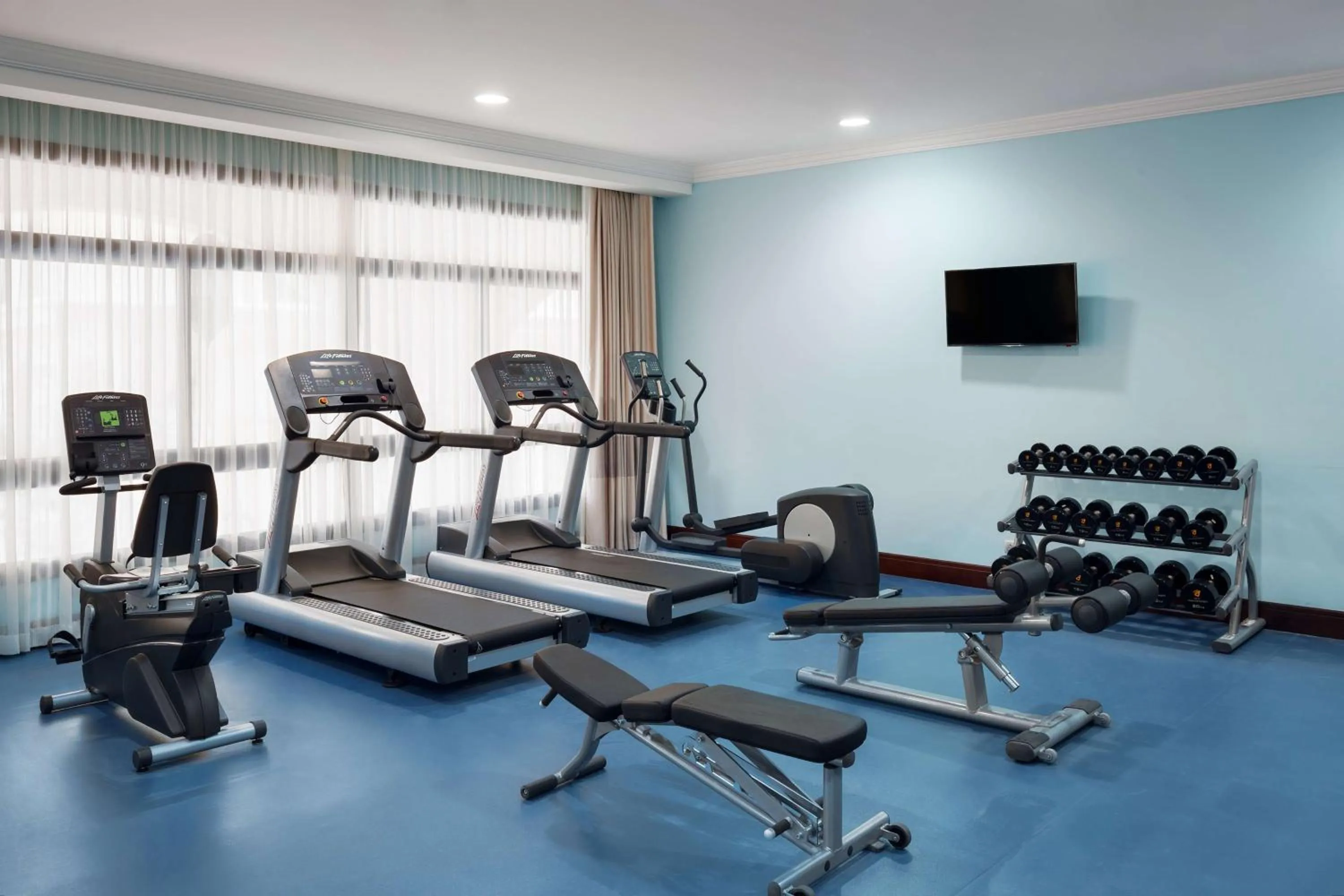 Fitness centre/facilities in Park Inn by Radisson Makkah Al Naseem
