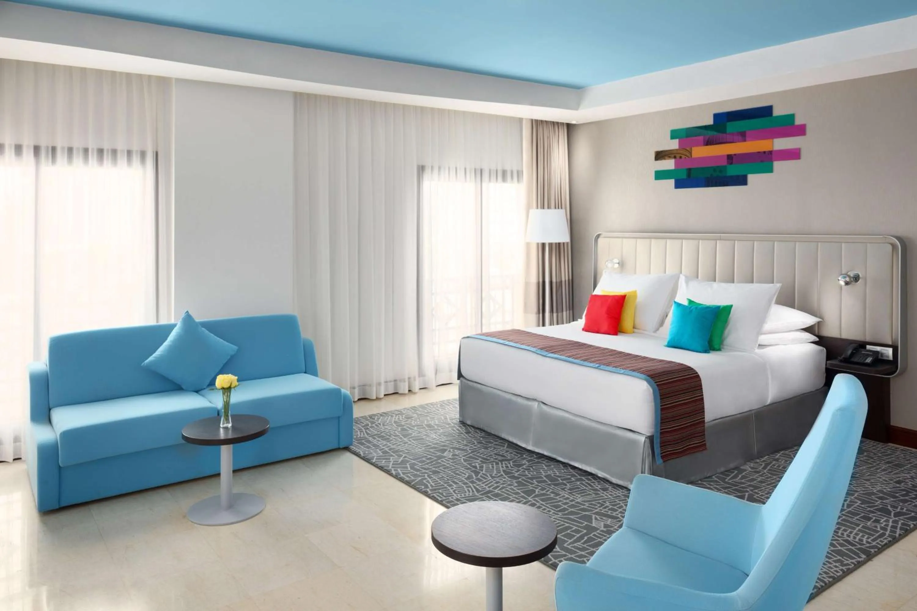 Photo of the whole room, Bed in Park Inn by Radisson Makkah Al Naseem