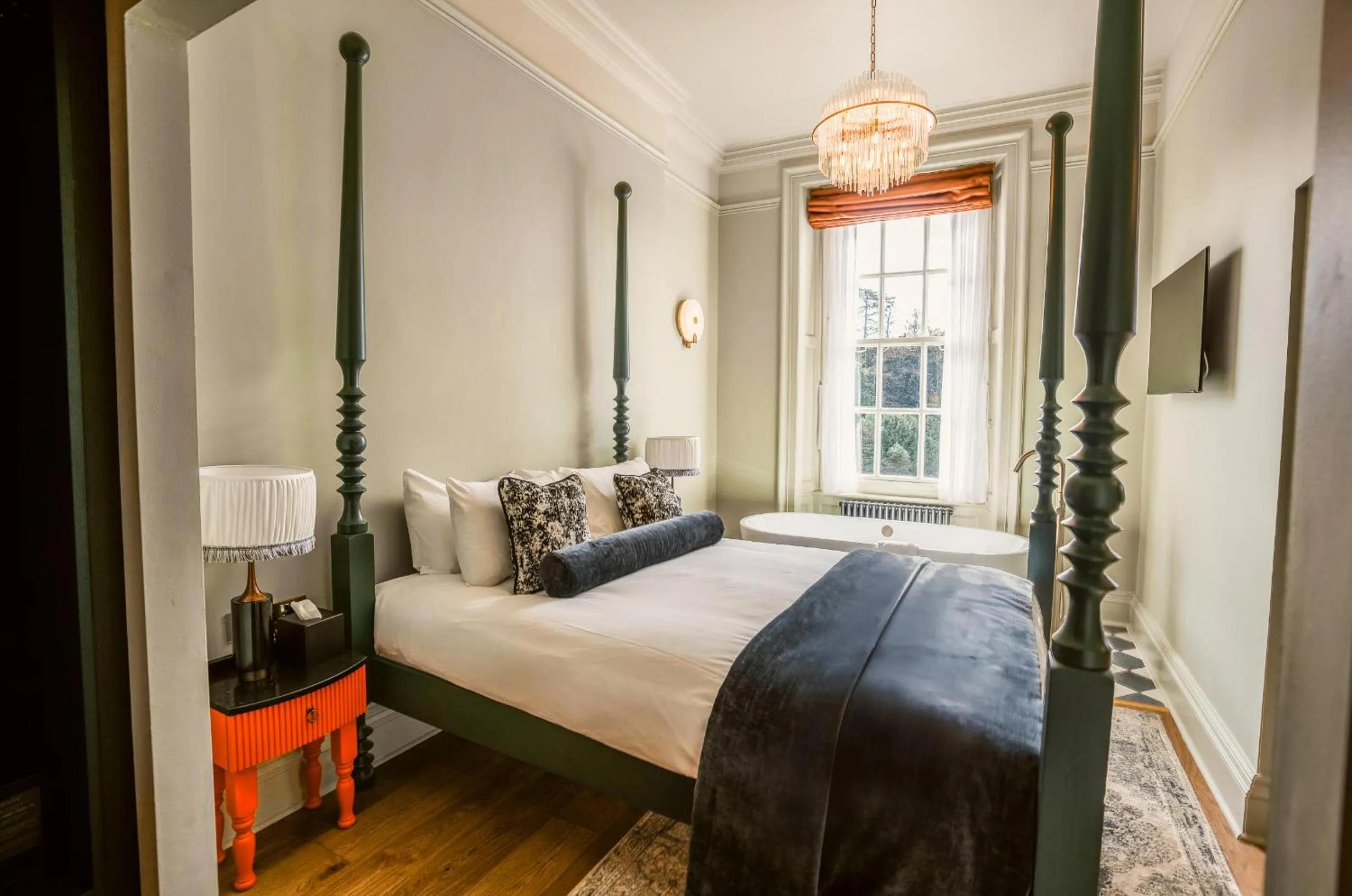 Bedroom, Bed in Hunton Park Hotel