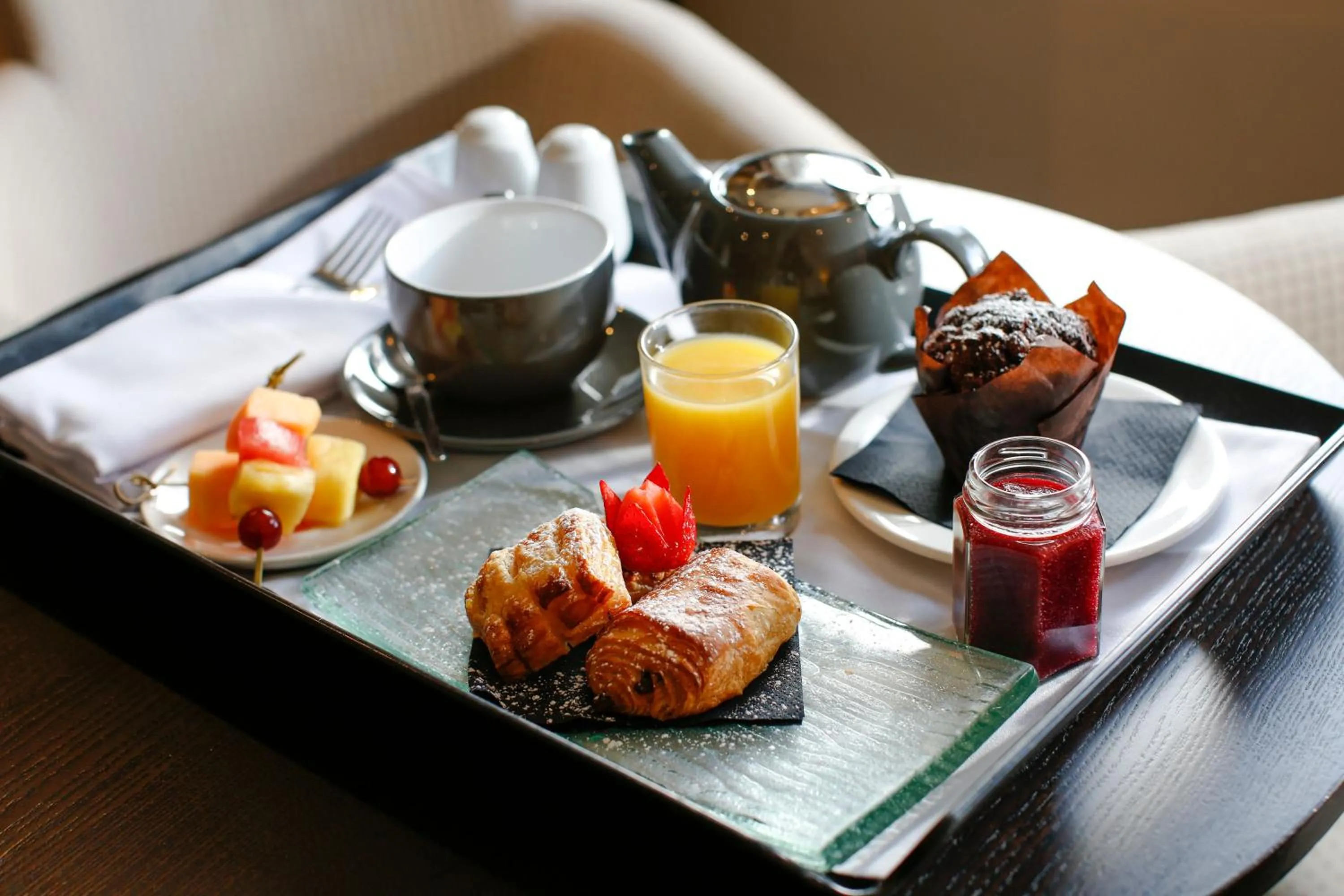 Food and drinks in Hunton Park Hotel