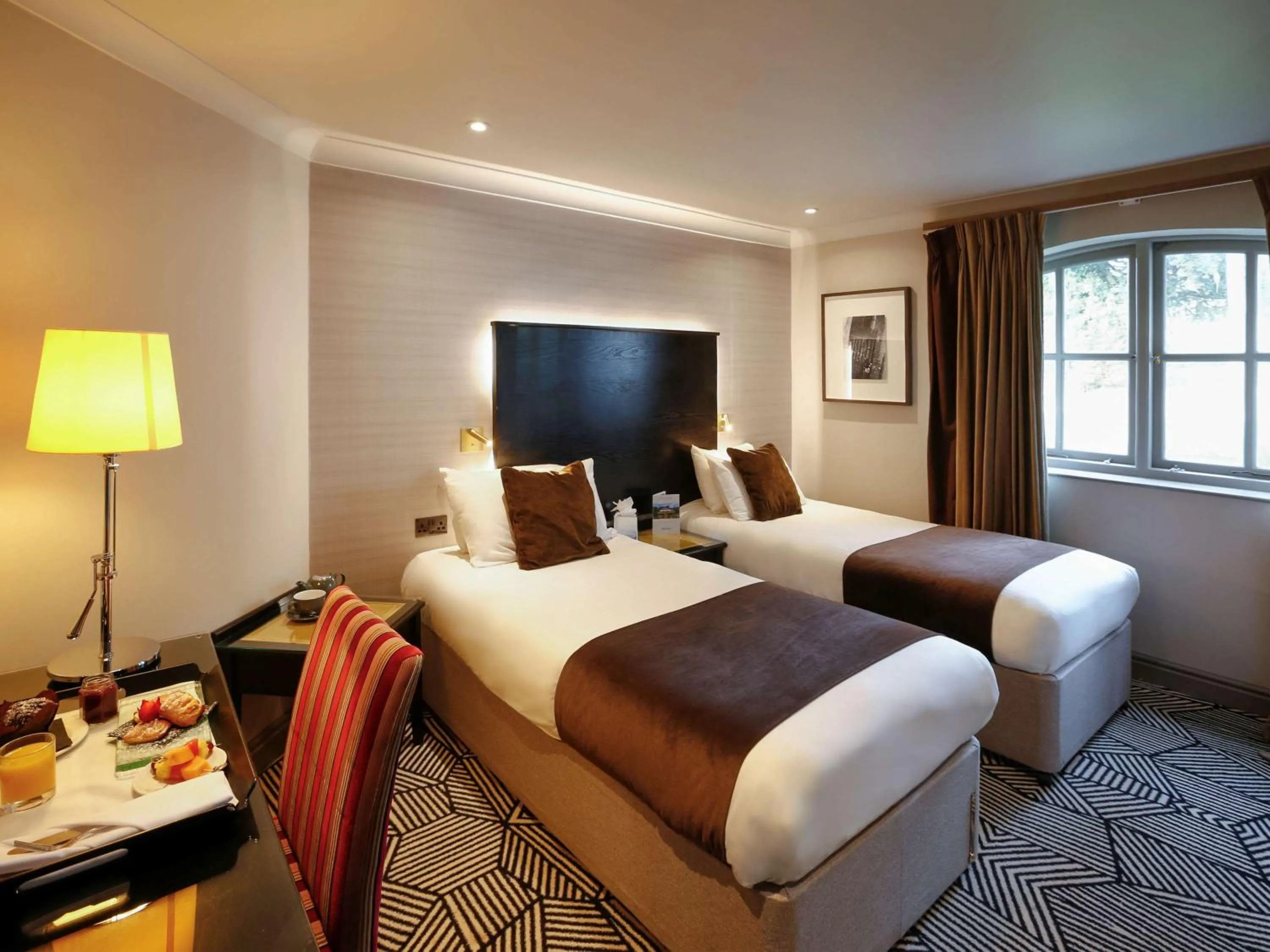 Photo of the whole room, Bed in Hunton Park Hotel