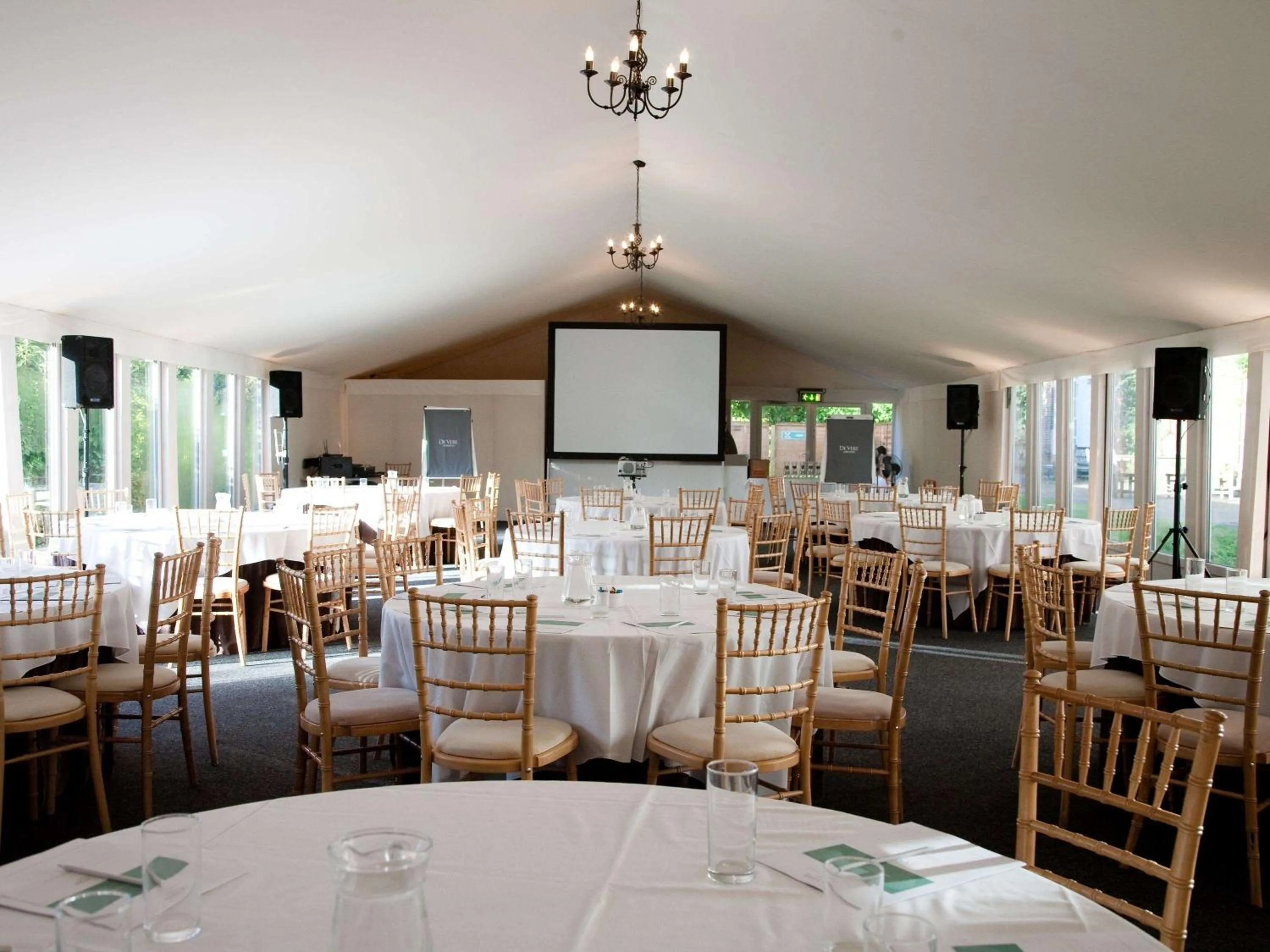 On site in Hunton Park Hotel