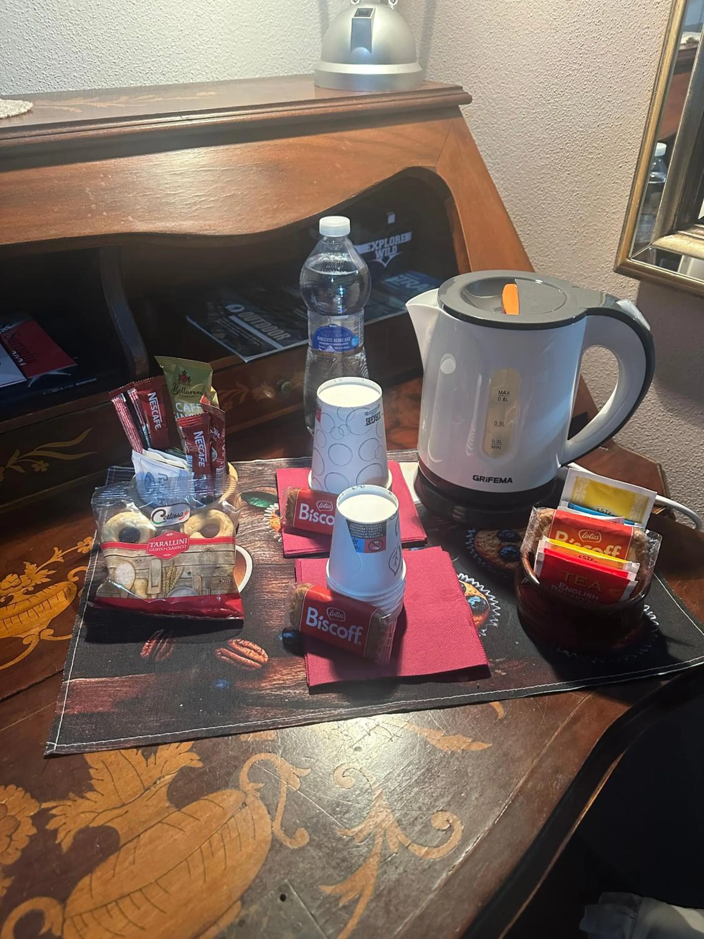 Coffee/tea facilities in B&B Filomena