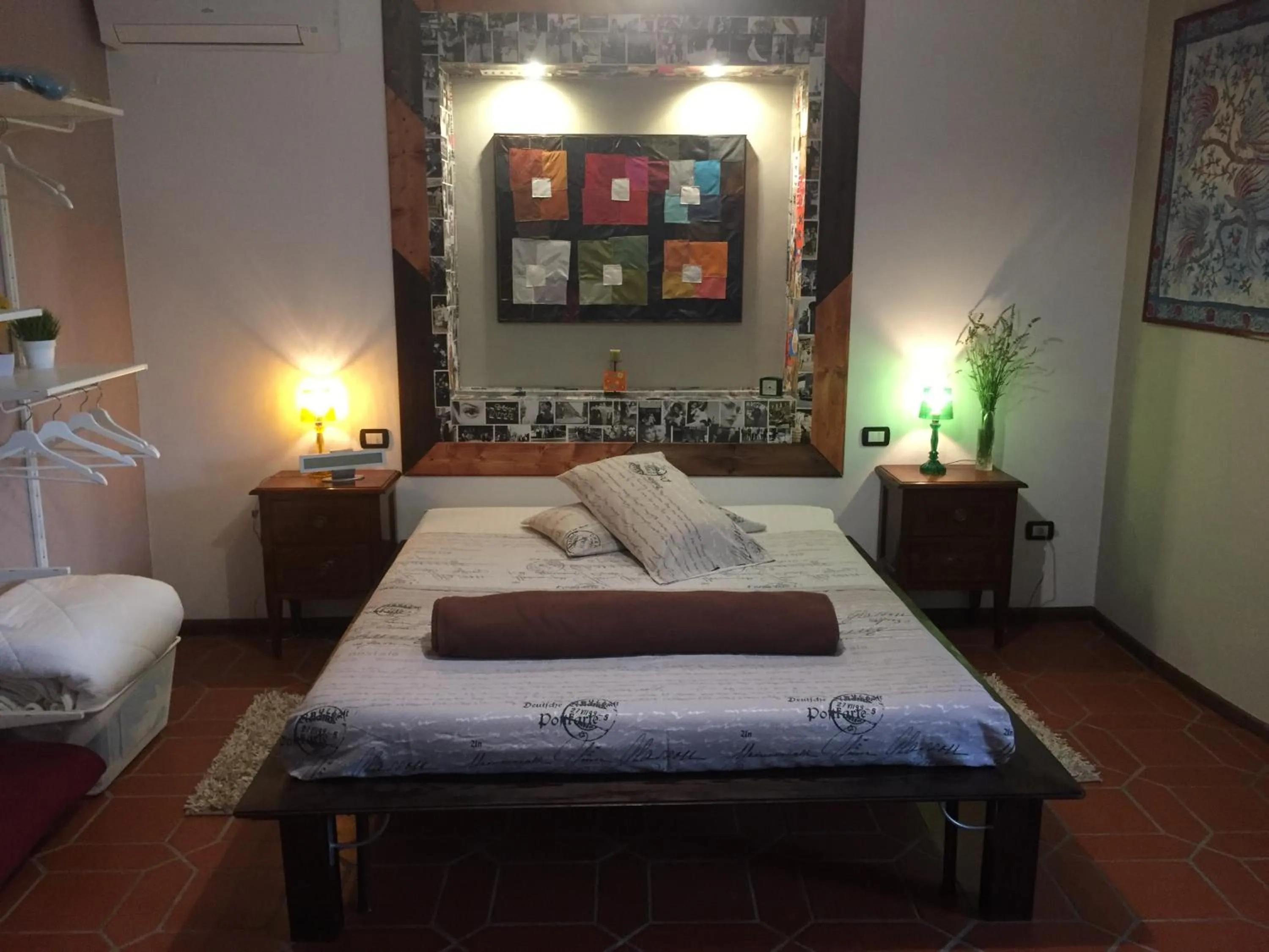 Bed in B&B Filomena