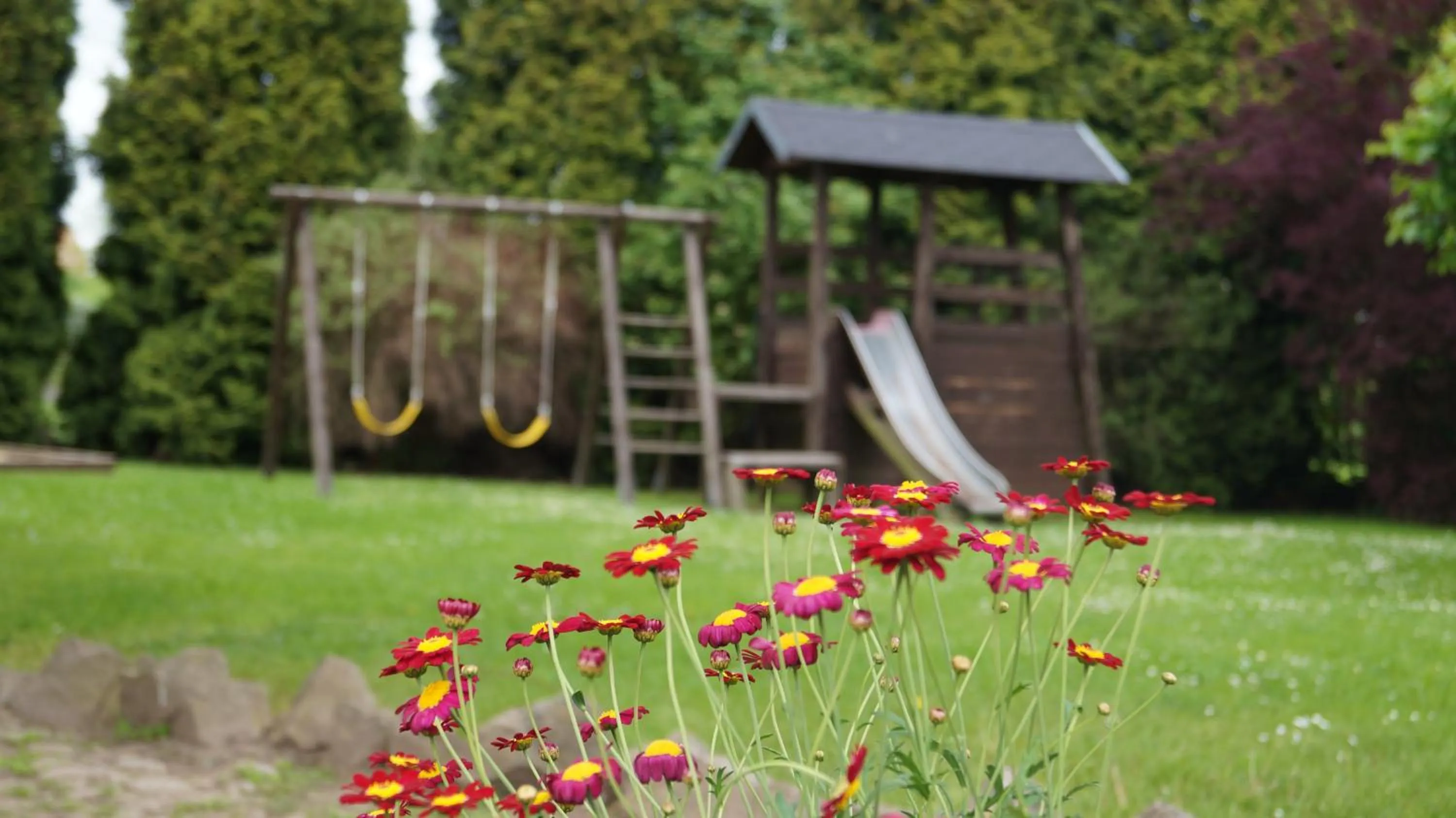 Children play ground in Richzenhainer-Hof