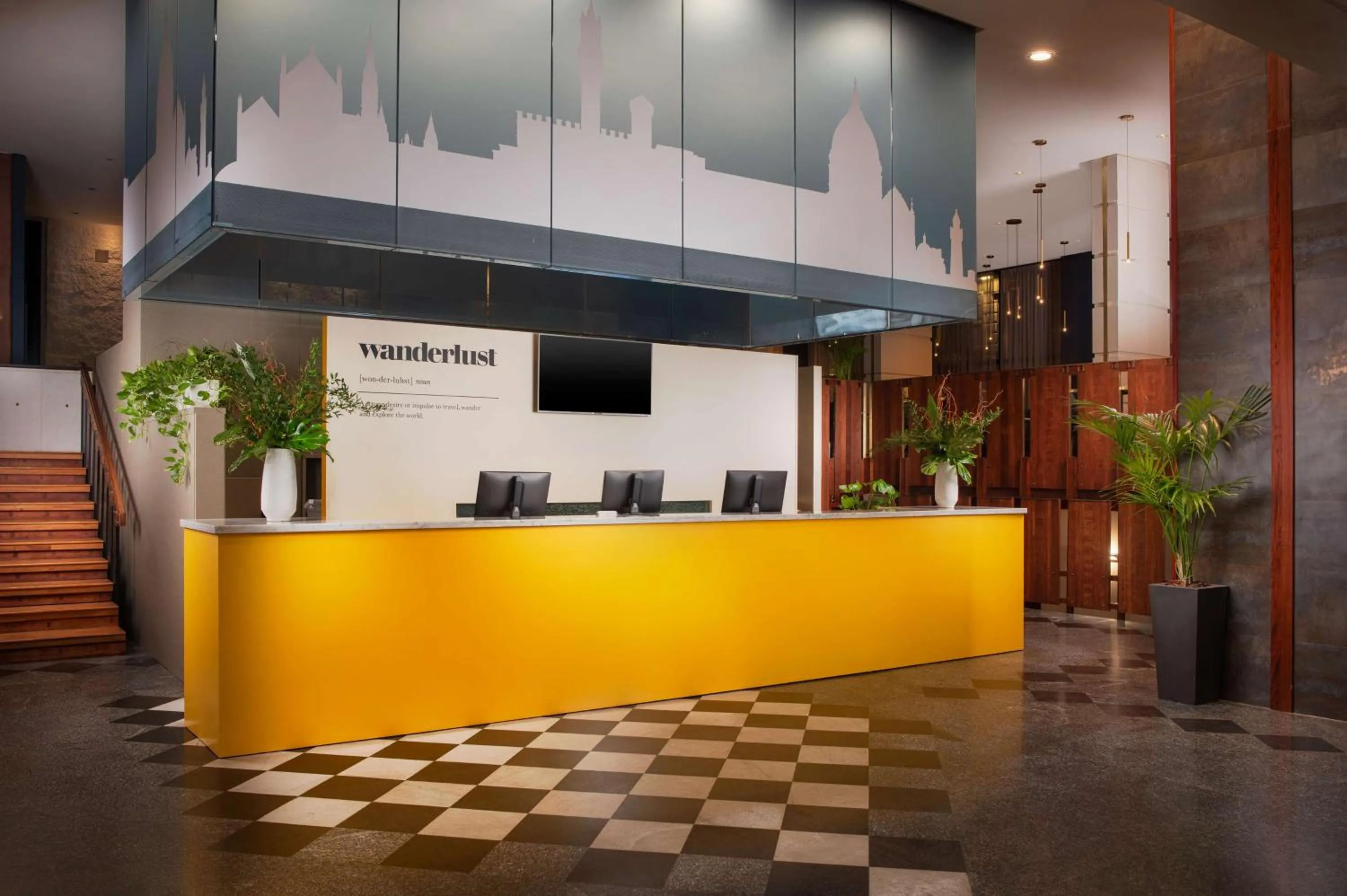 Lobby or reception in NH Firenze