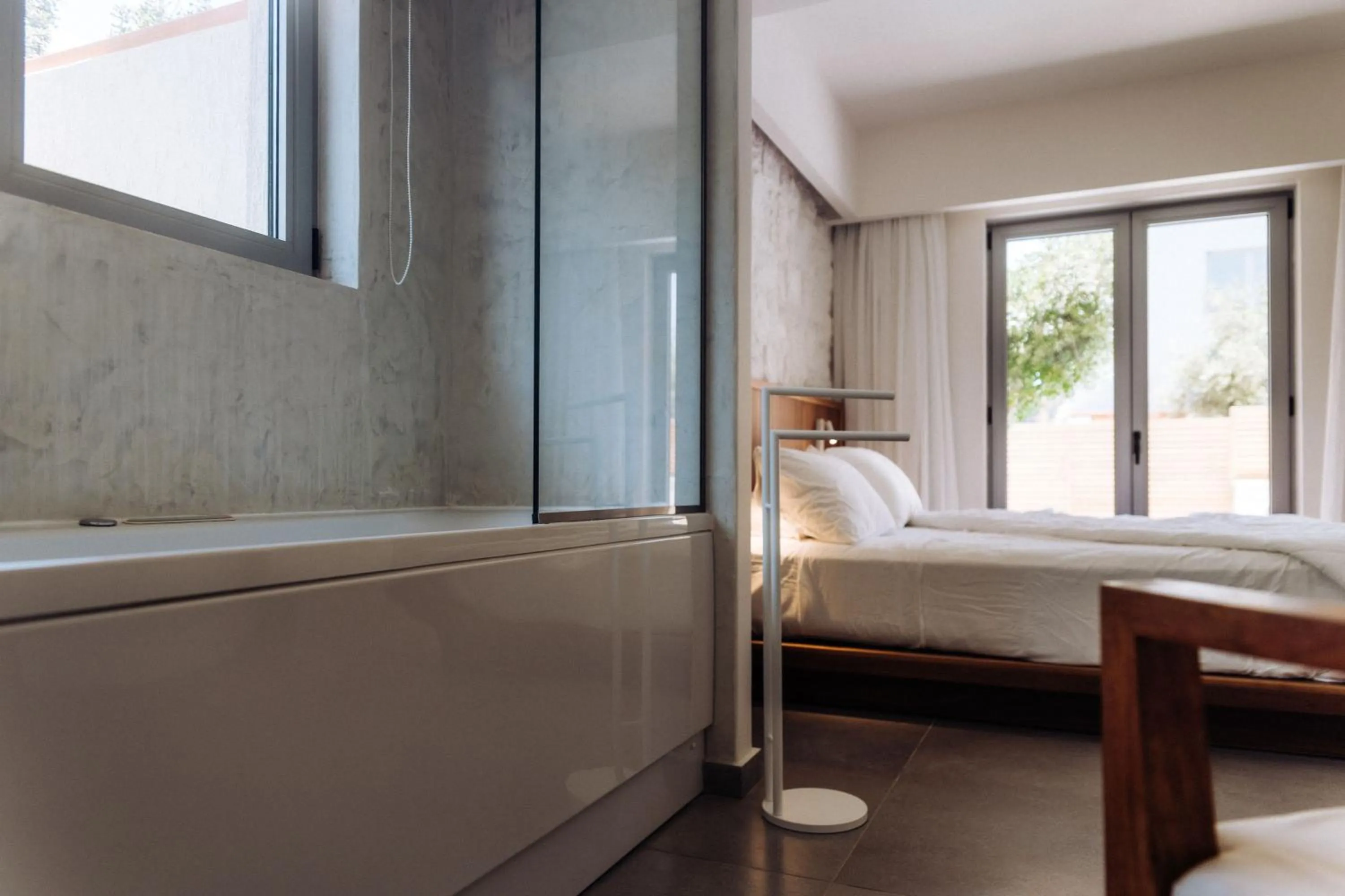 Bed in Ostria Resort & Spa