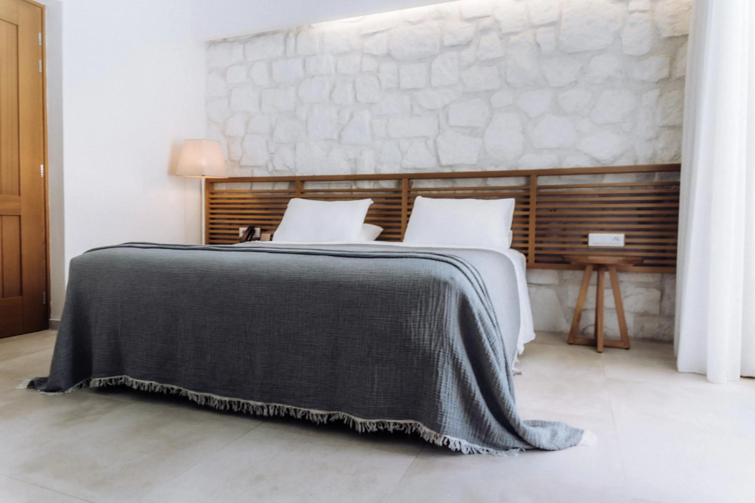 Bed in Ostria Resort & Spa