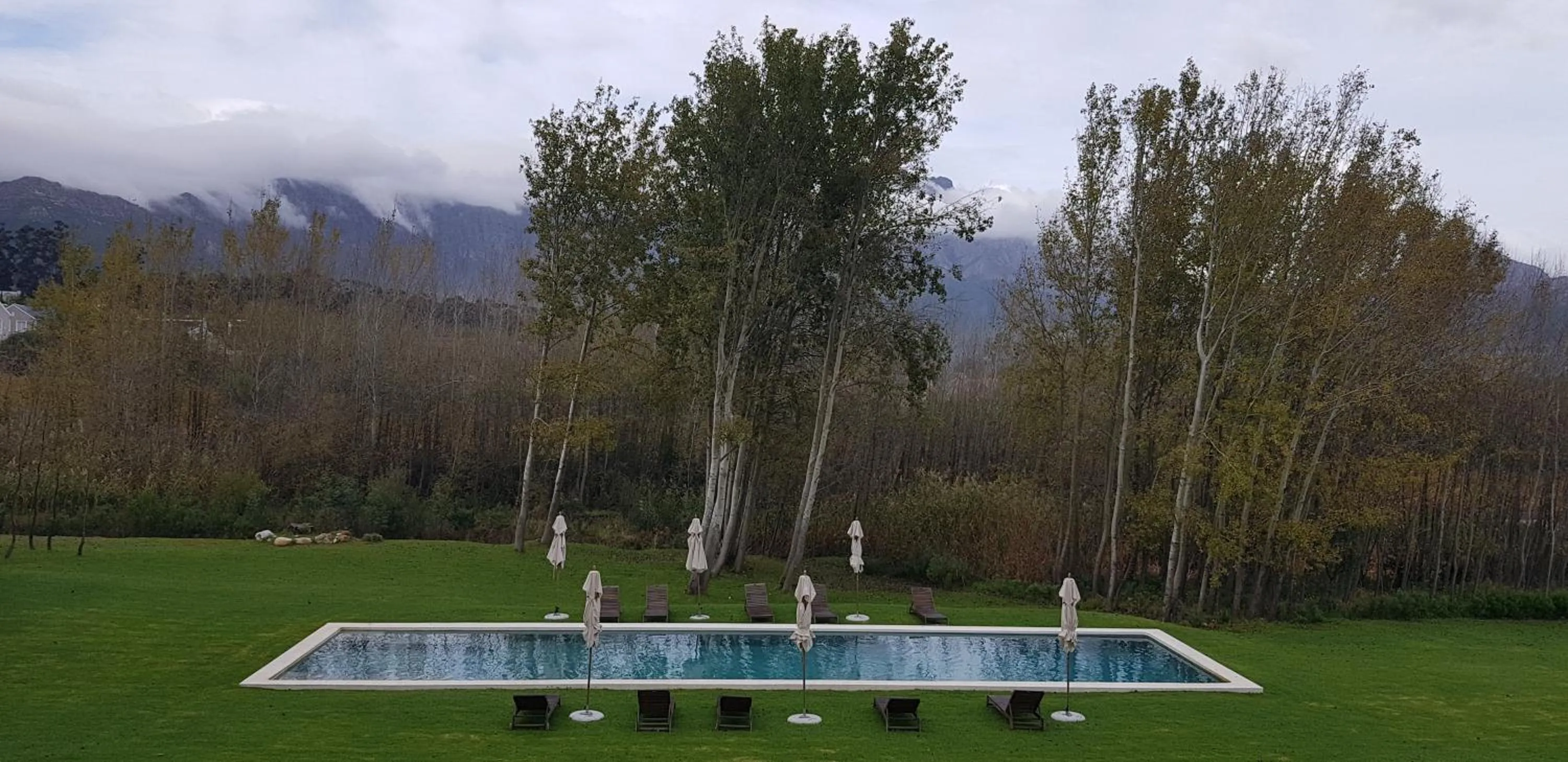 Garden in La Cotte Forest Cottages